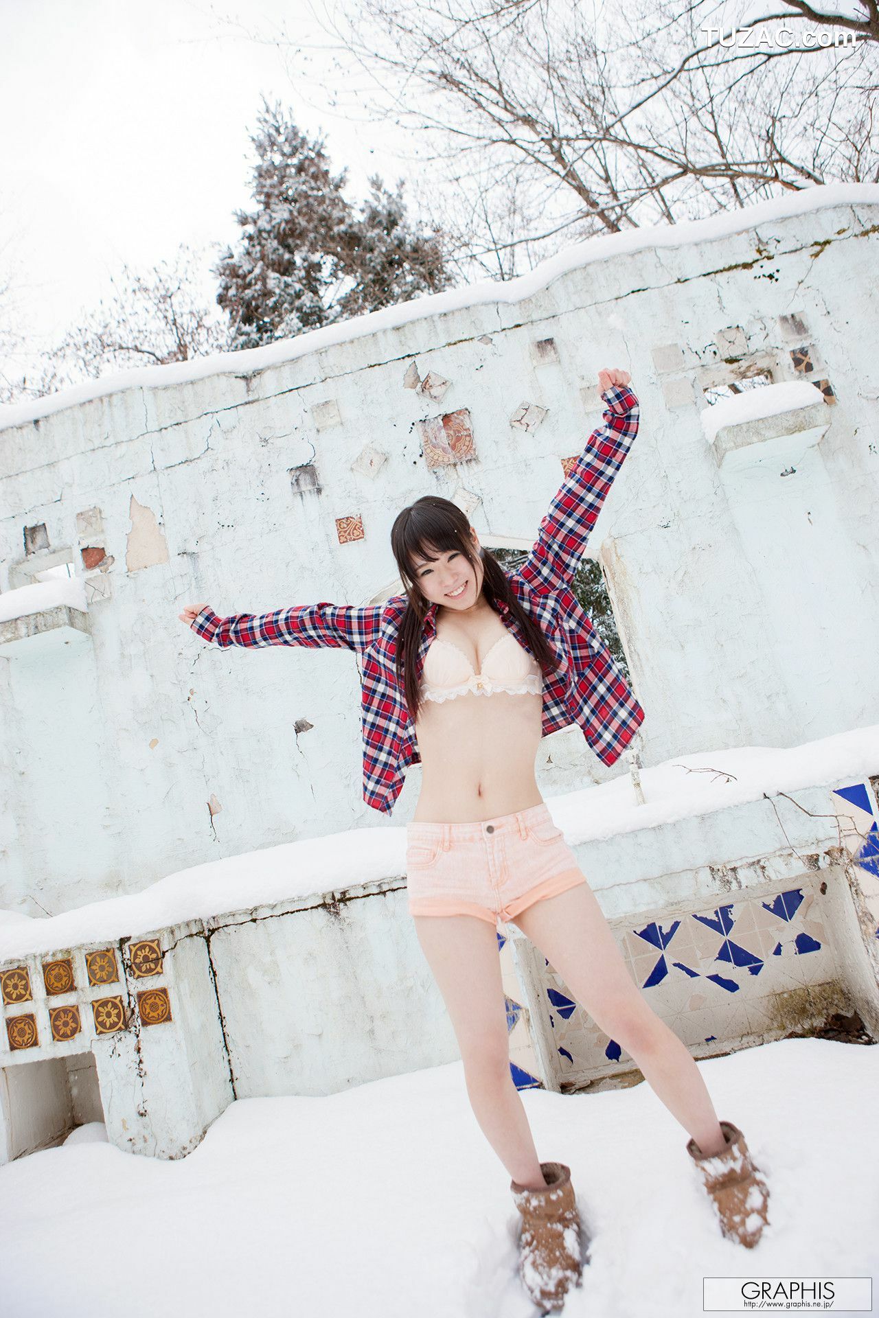 Graphis_Yuzu Kitagawa 北川ゆず/北川柚子 First Gravure 初脫ぎ娘 写真集[53P]