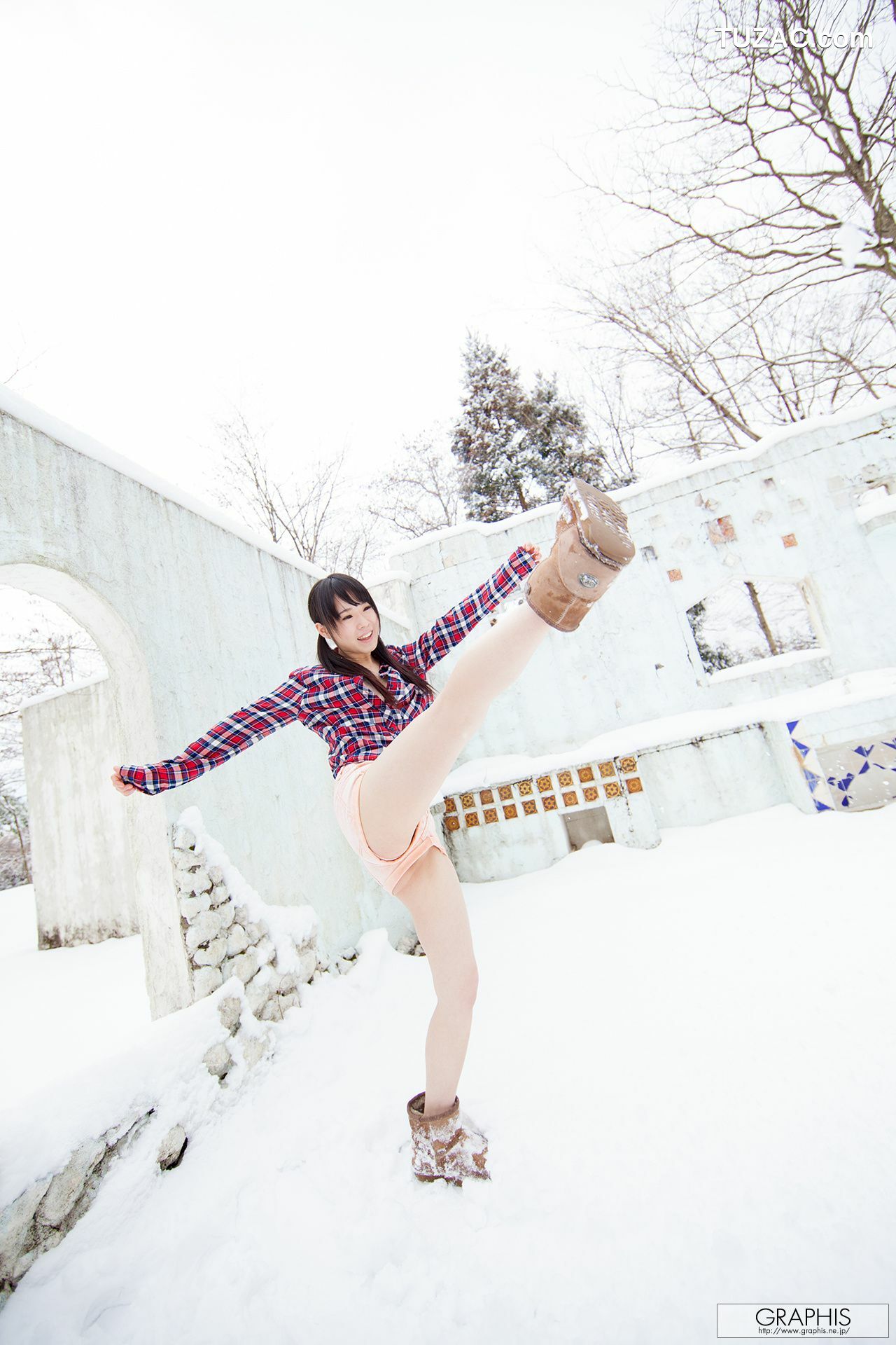 Graphis_Yuzu Kitagawa 北川ゆず/北川柚子 First Gravure 初脫ぎ娘 写真集[53P]