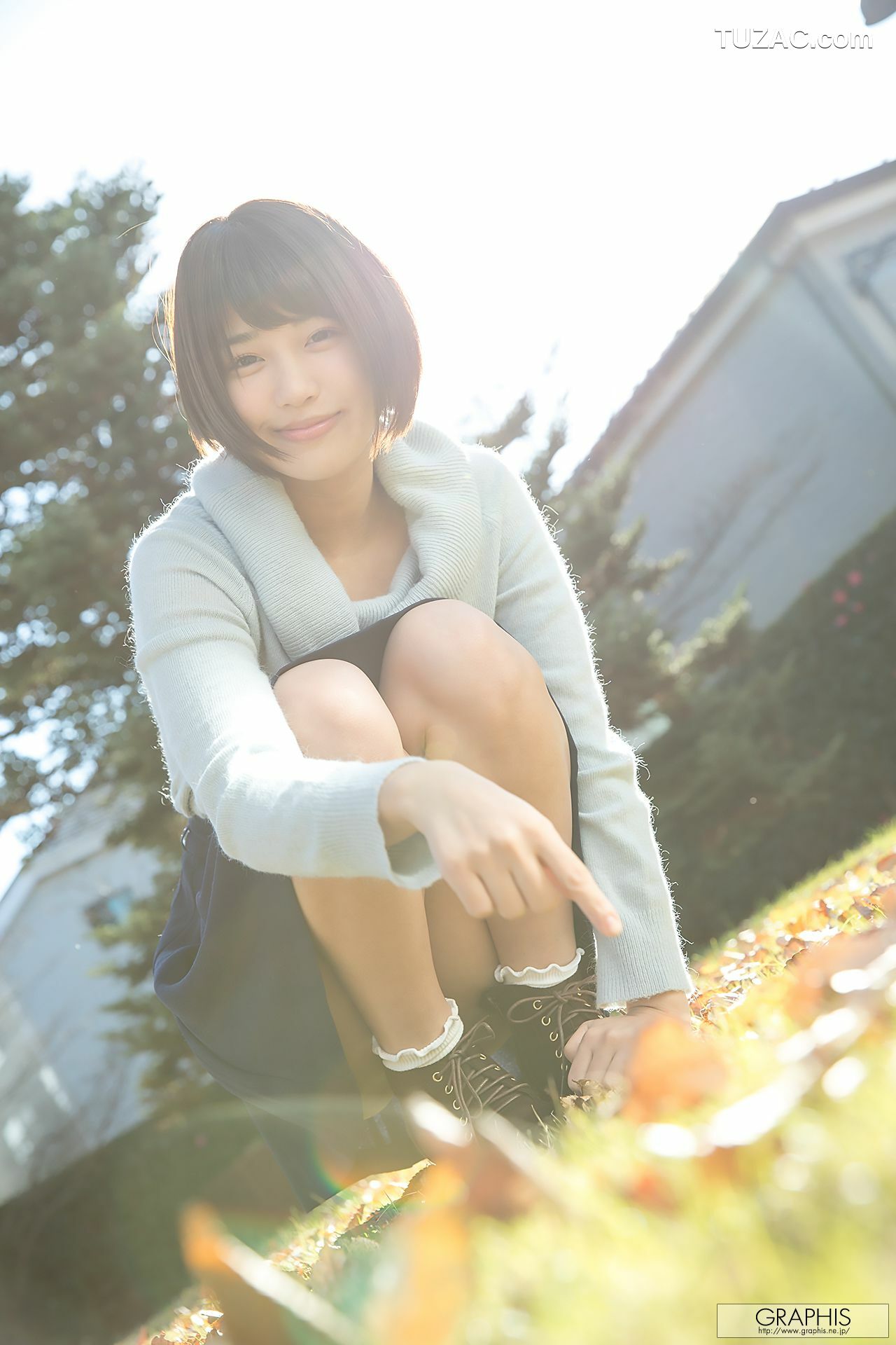 Graphis_唯井まひろ 《Pure Smile》 Gals 写真集[35P]