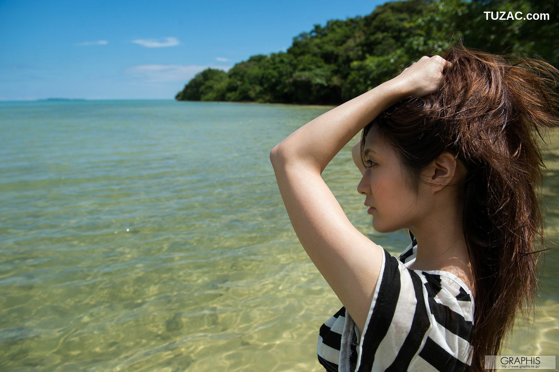 Graphis_青山はな/青山华《Vestiges of summer》 Gals 写真集[25P]