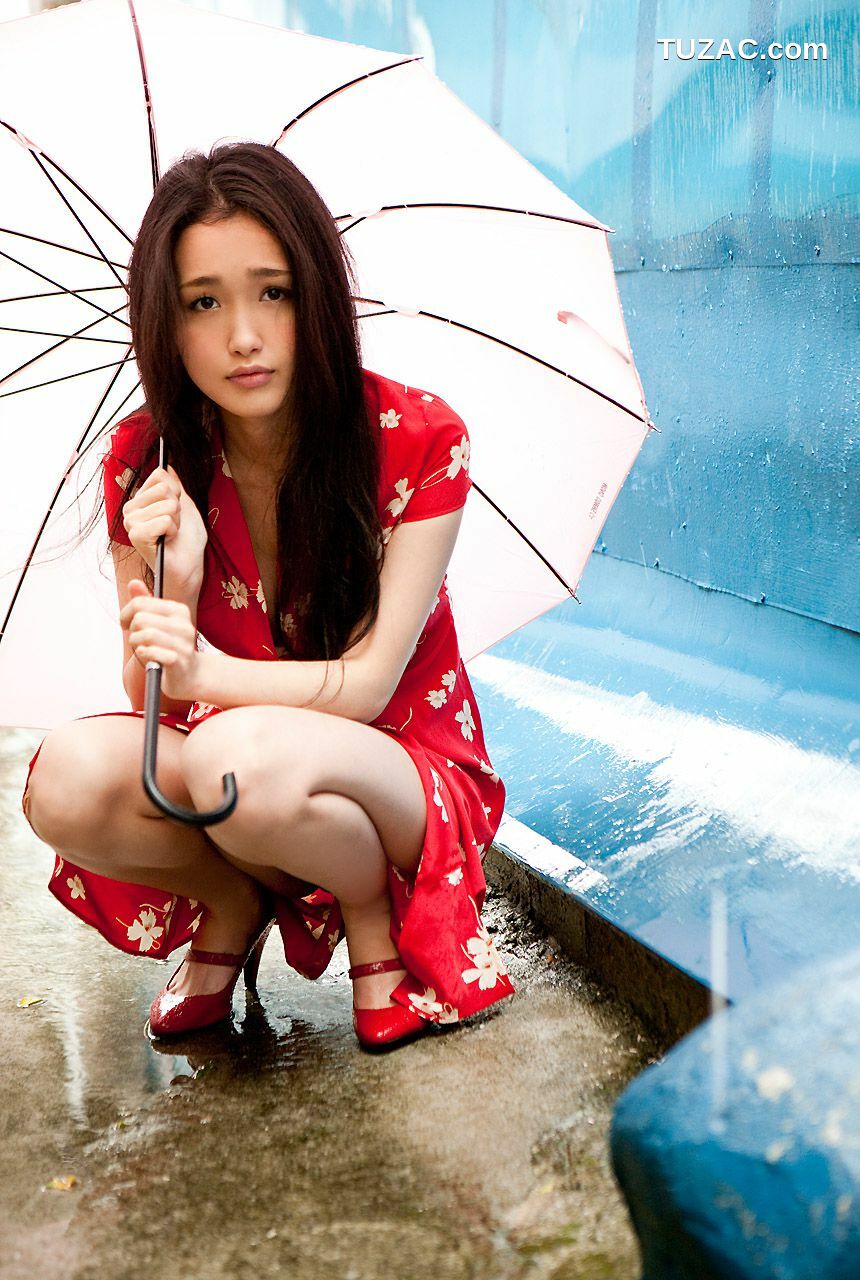Image.tv_かでなれおん/久紗野水萌《黒と赤》 前編 写真集[33P]