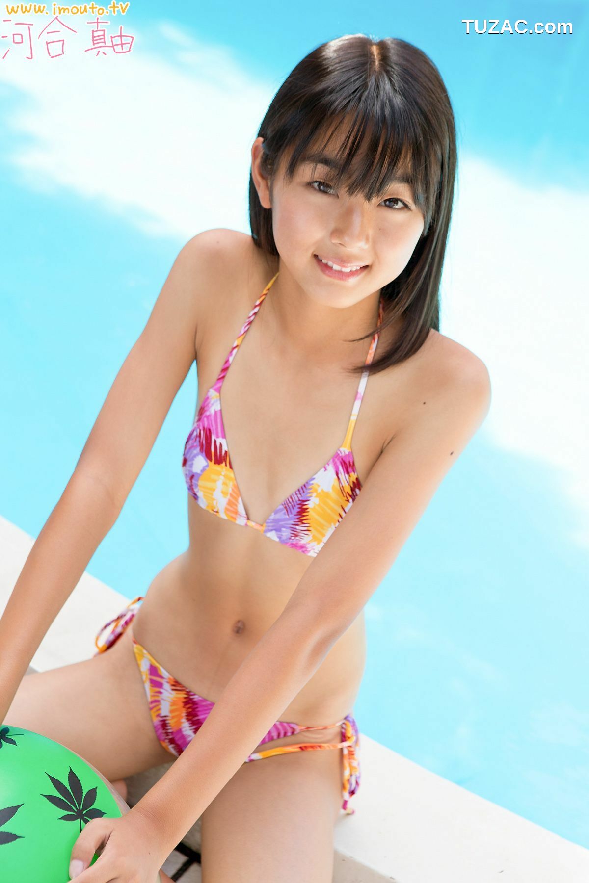 Imuto.tv_河合真由 ~ holiday kawai03 泳池篇 写真集[85P]