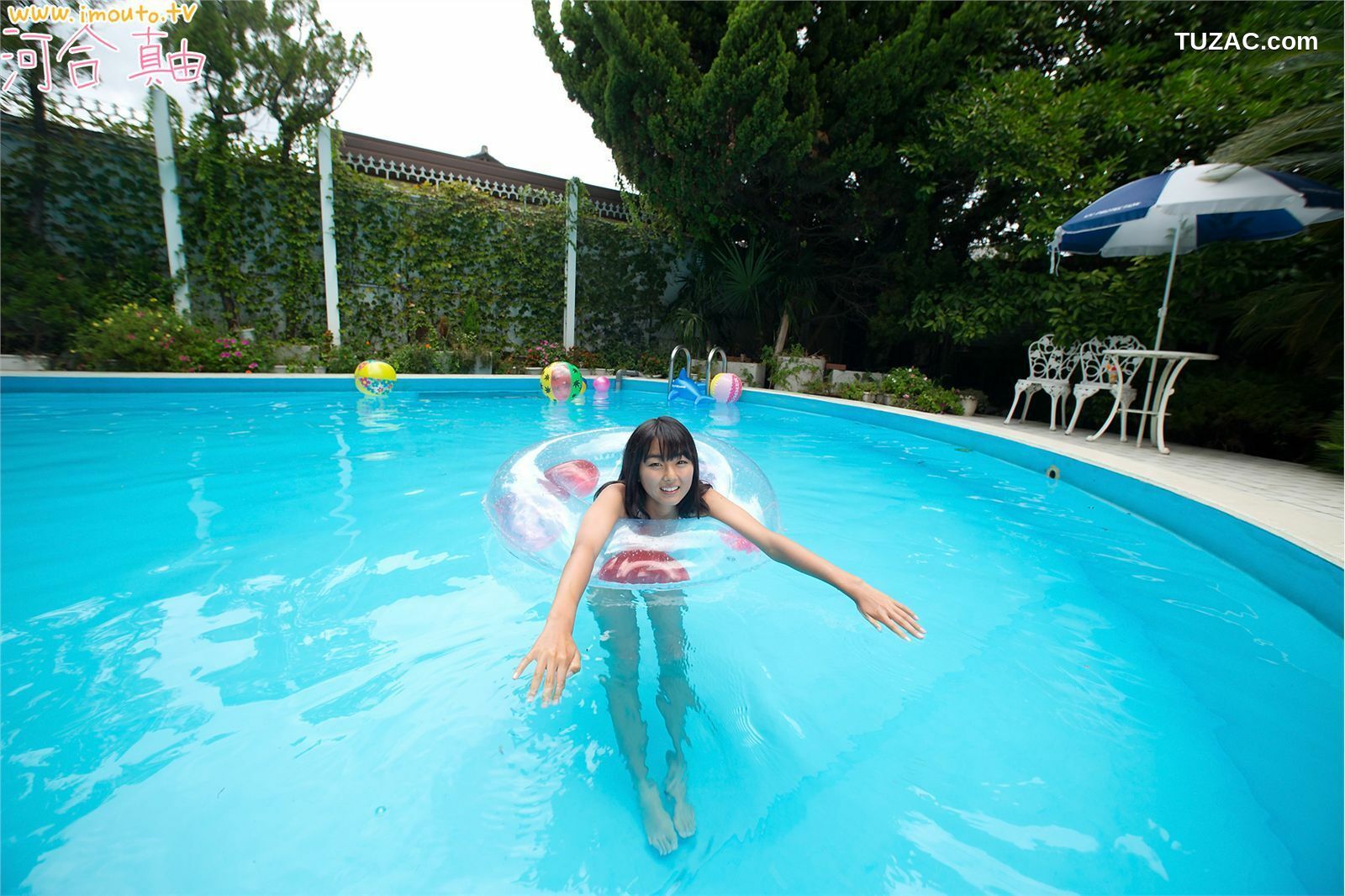 Imuto.tv_河合真由 ~ holiday kawai03 泳池篇 写真集[85P]