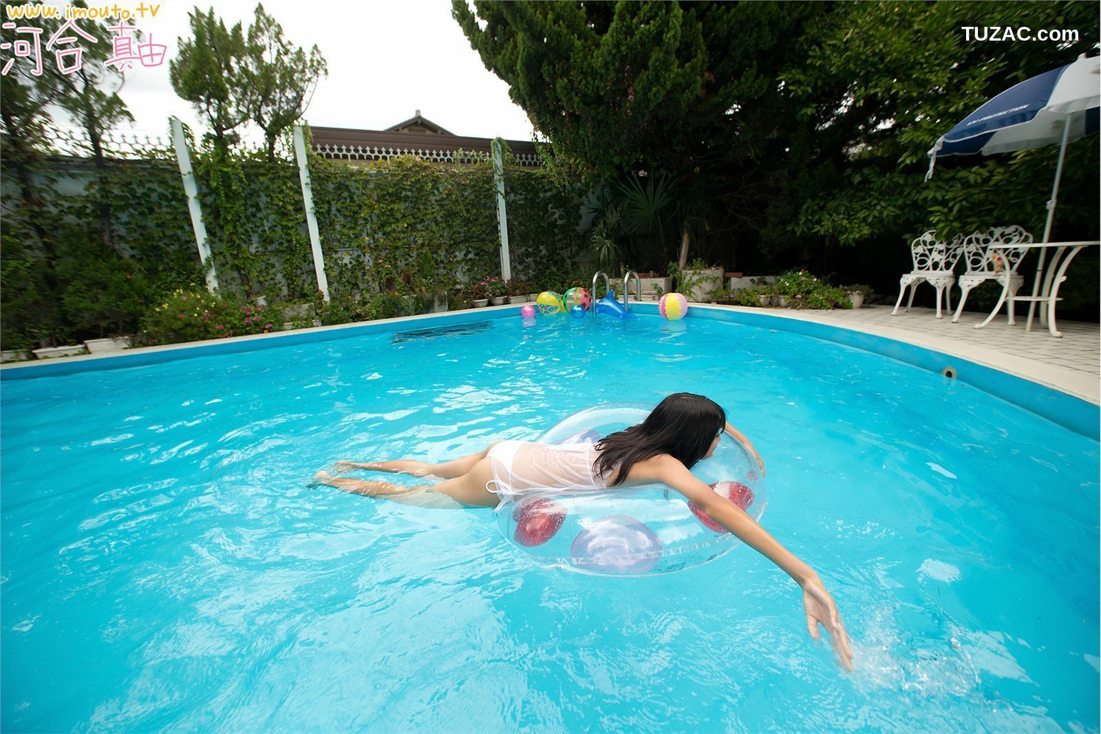 Imuto.tv_河合真由 ~ holiday kawai03 泳池篇 写真集[85P]