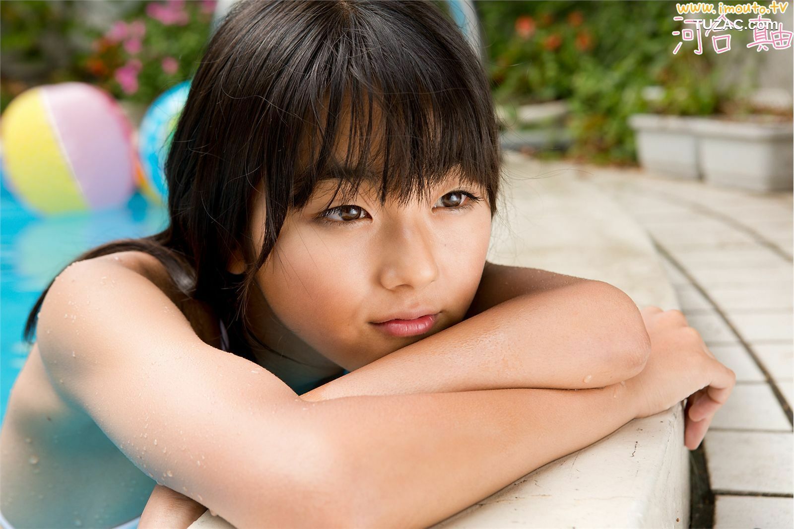 Imuto.tv_河合真由 ~ holiday kawai03 泳池篇 写真集[85P]