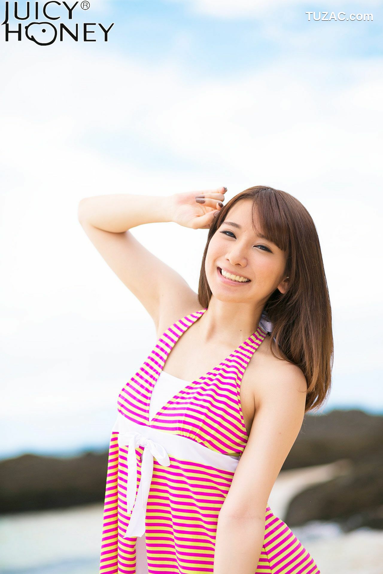 Juicy Honey_ トレカ連動写真集 園田みおん/园田美樱 Mion Sonoda 写真集[45P]