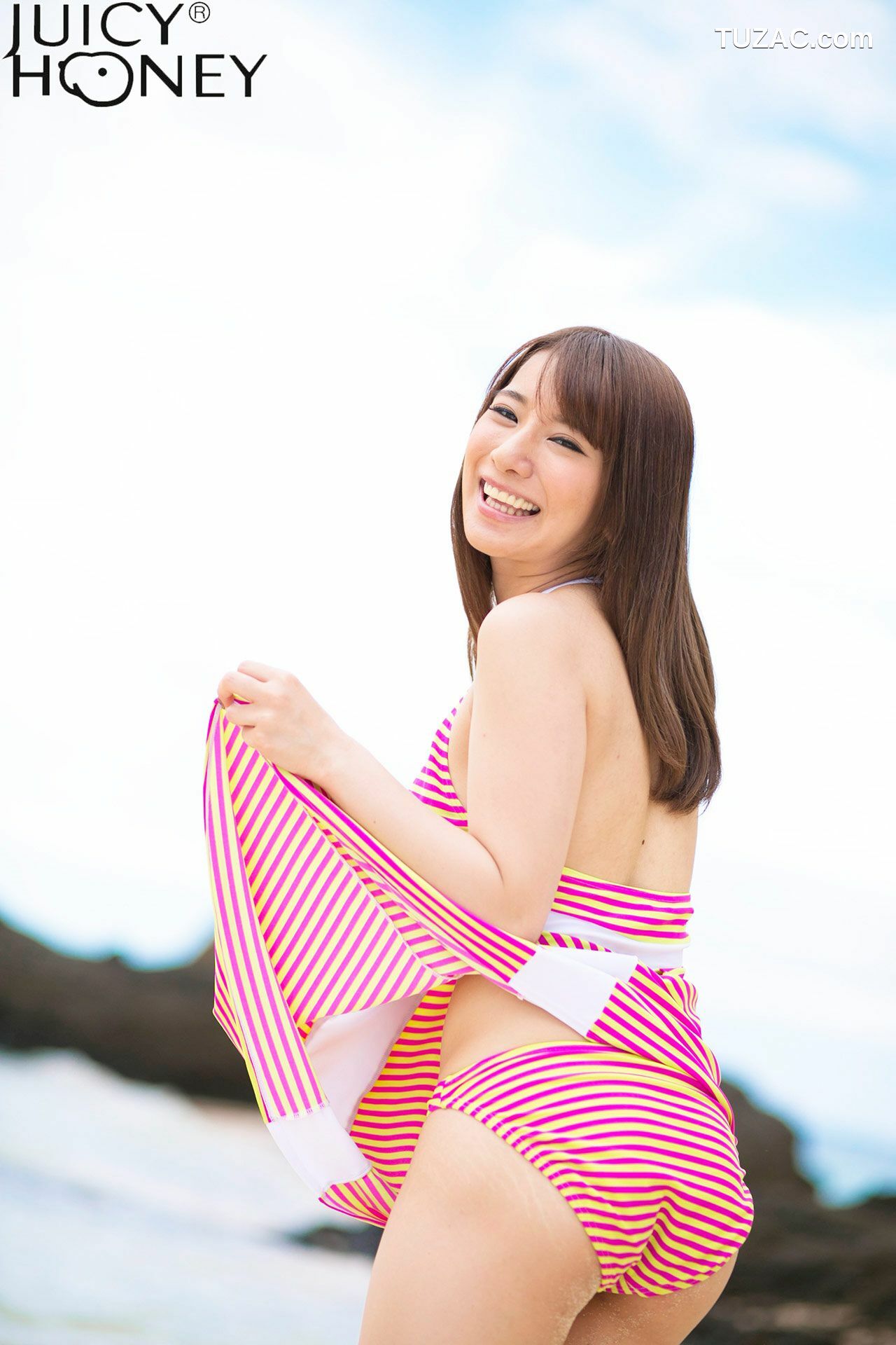 Juicy Honey_ トレカ連動写真集 園田みおん/园田美樱 Mion Sonoda 写真集[45P]