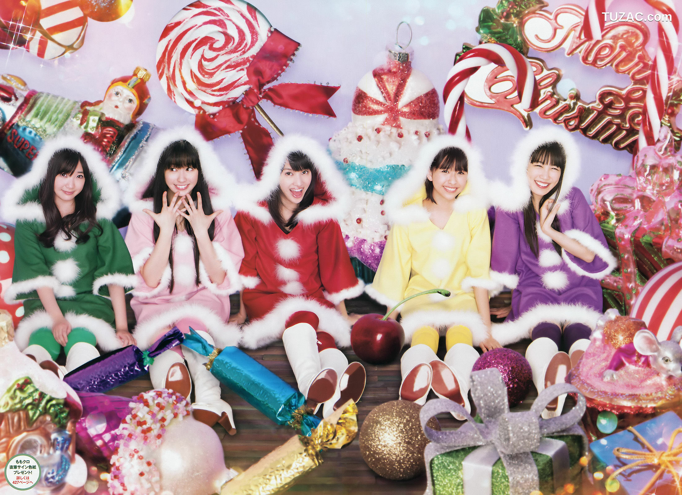 Weekly Big Comic Spirits杂志写真_ ももいろクローバーZ 2013年No.04-05 写真杂志[11P]