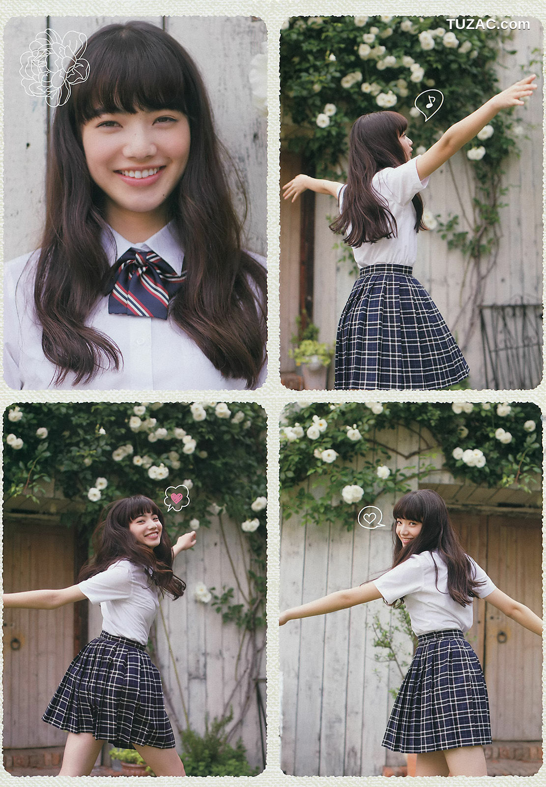 Weekly Big Comic Spirits杂志写真_ 小松菜奈 2014年No.32 写真杂志[6P]