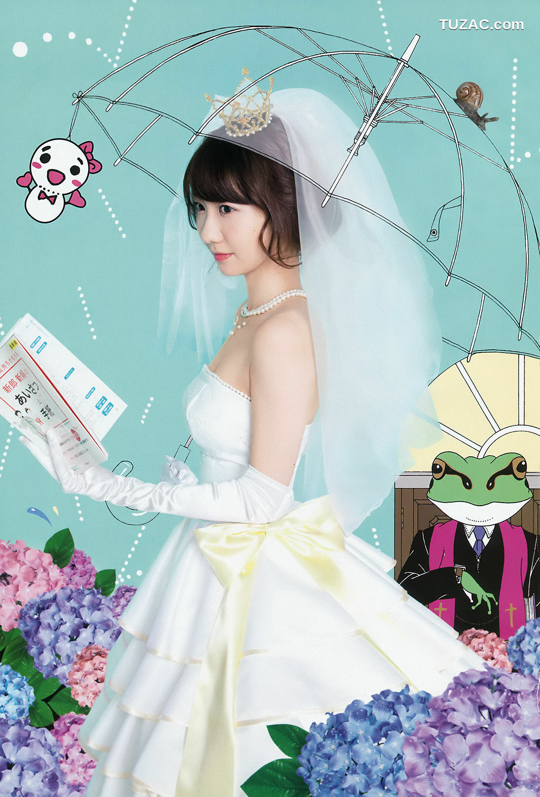 Weekly Big Comic Spirits杂志写真_ 柏木由紀 2016年No.14 写真杂志[9P]