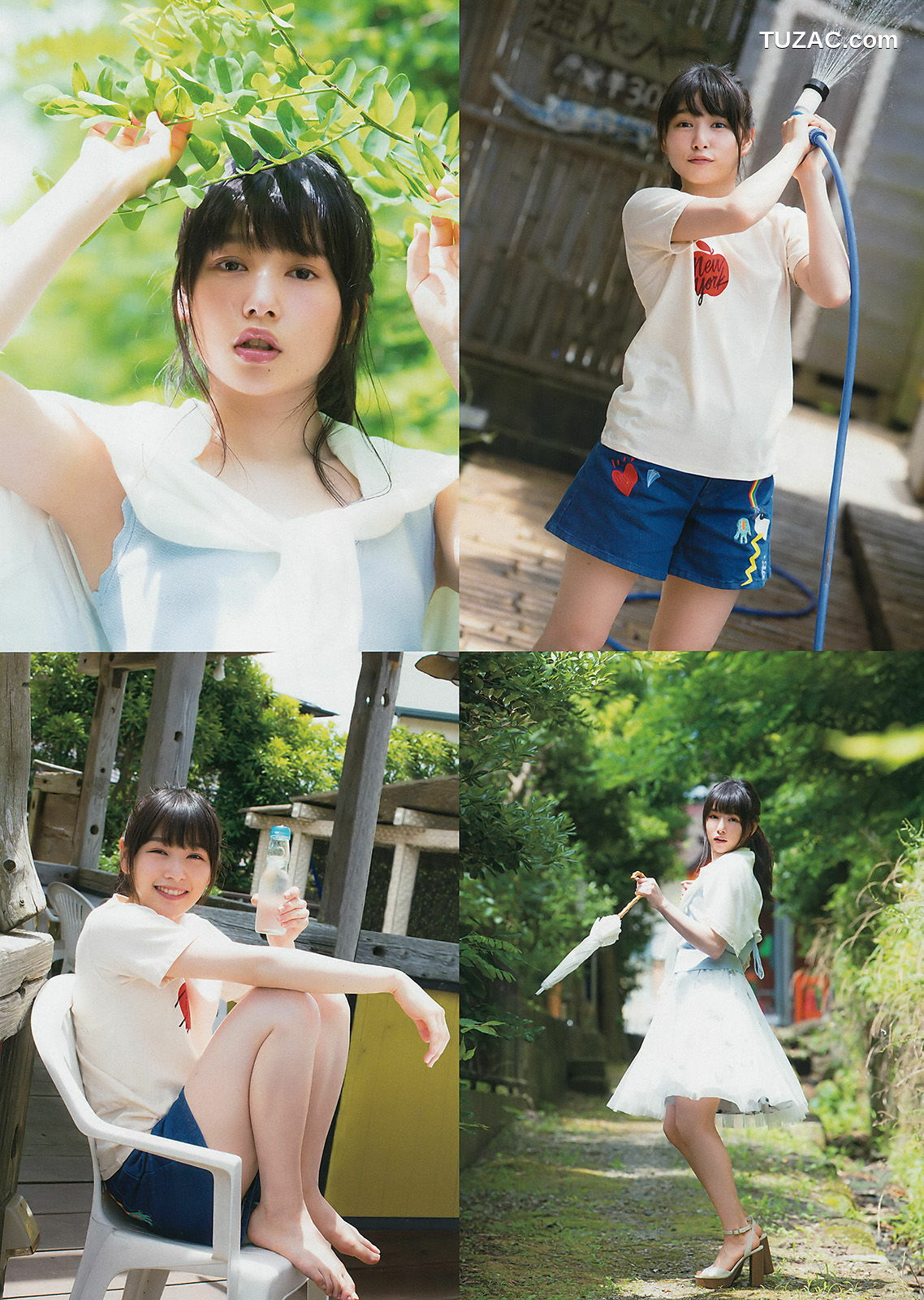 Weekly Big Comic Spirits杂志写真_ 桜井日奈子 2016年No.34 写真杂志[8P]