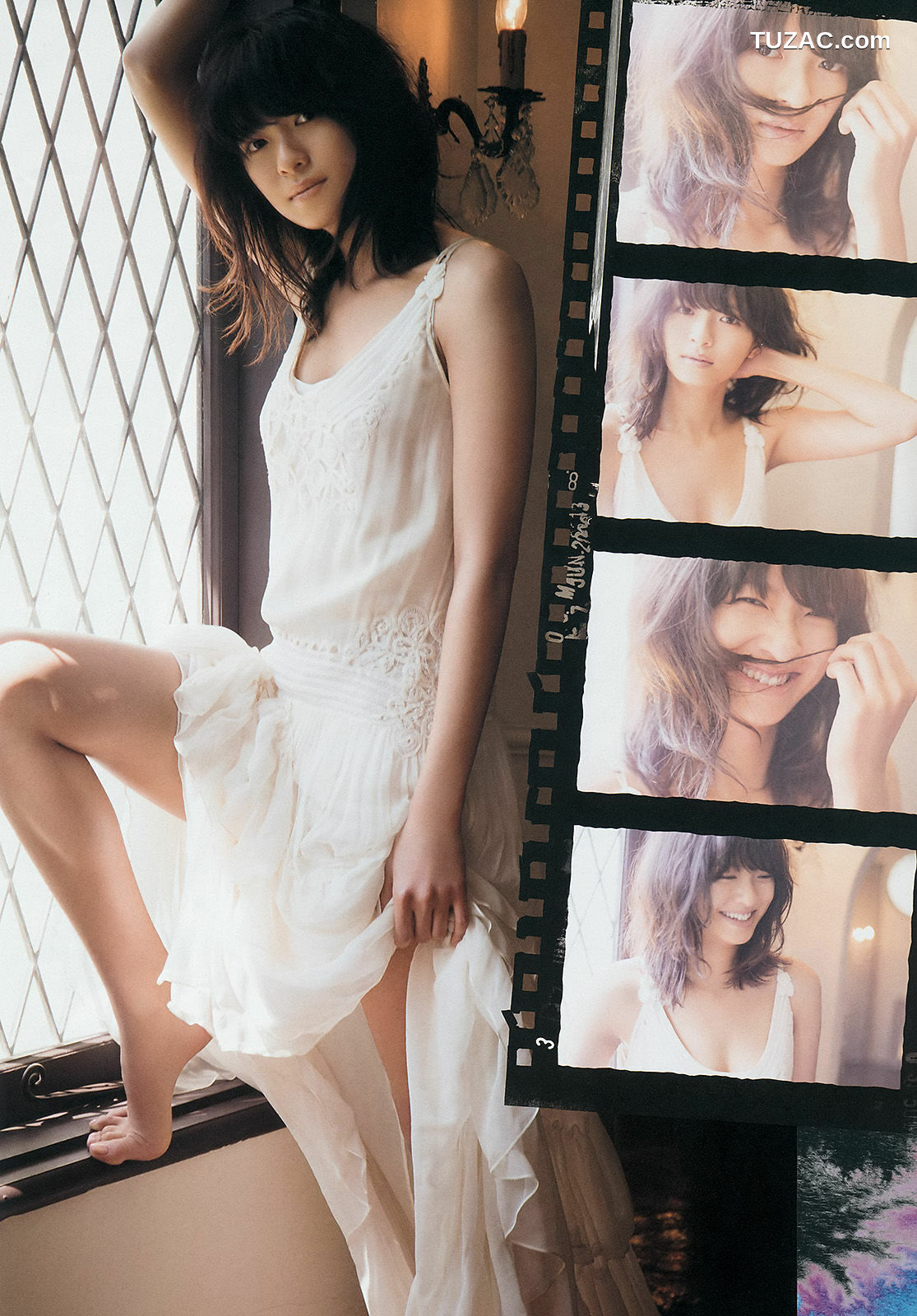 Weekly Big Comic Spirits杂志写真_ 榮倉奈々 2014年No.28 写真杂志[7P]