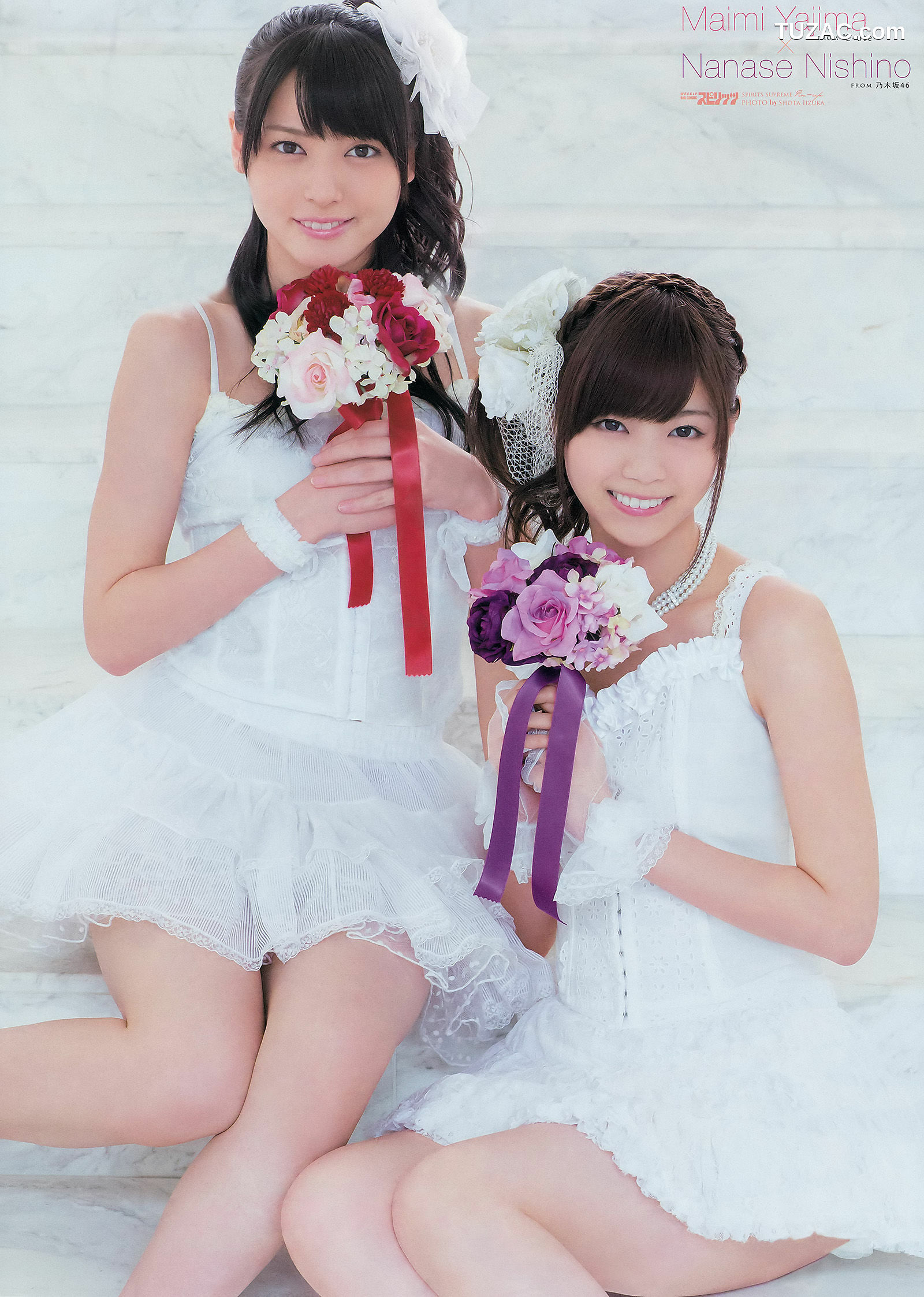 Weekly Big Comic Spirits杂志写真_ 矢島舞美 西野七瀬 2013年No.29 写真杂志[8P]