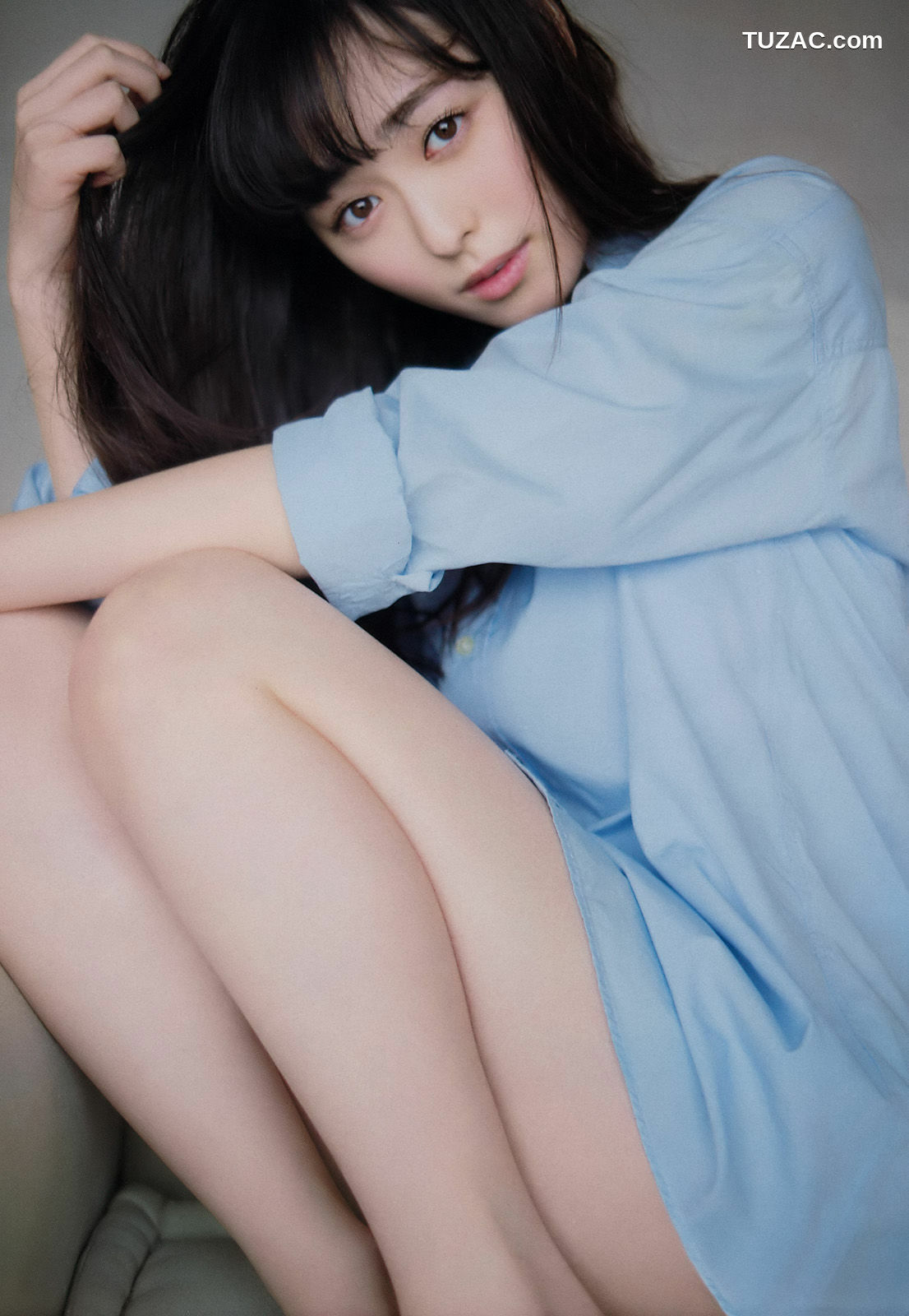 Weekly Big Comic Spirits杂志写真_ 福原遥 2017年No.16 写真杂志[8P]