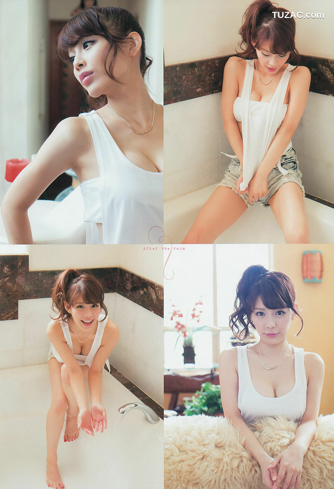 Weekly Big Comic Spirits杂志写真_ 美馬怜子 2014年No.45 写真杂志[7P]
