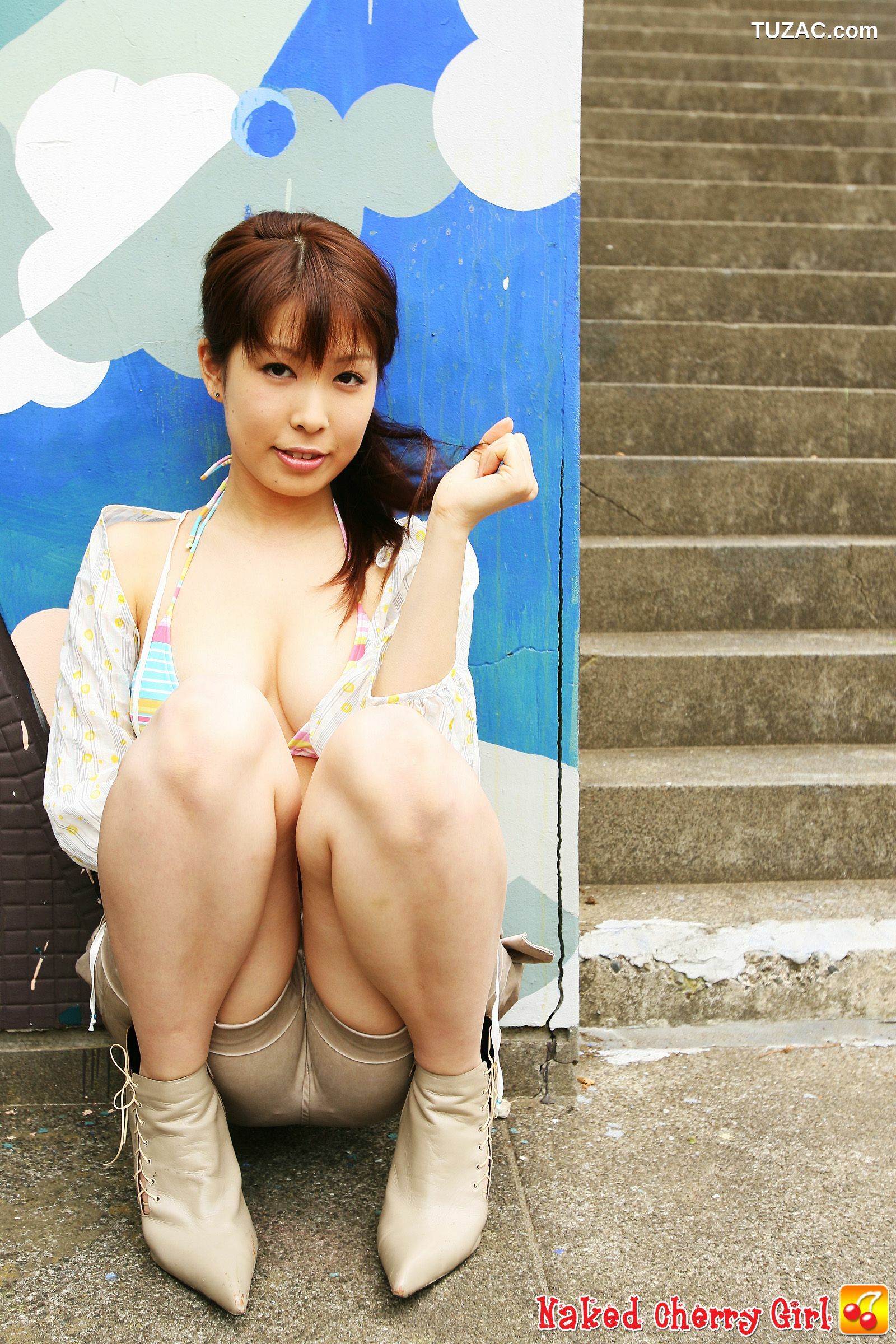 X-City_ Naked Cherry Girl Vol.002 夏川しずく/夏川水滴 Natsukawa Shizuku 写真集[54P]