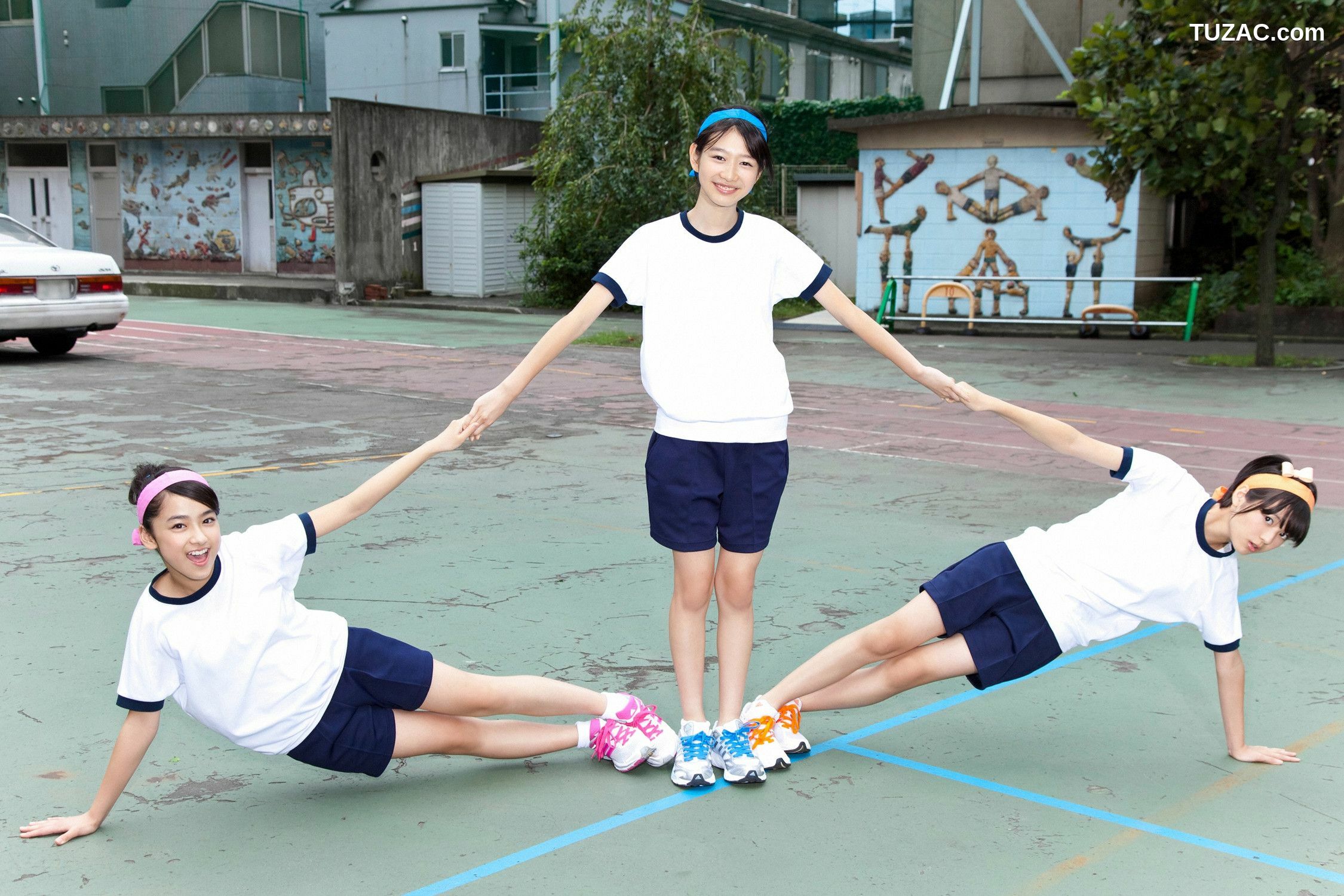 YS Web_おはガールちゅ!ちゅ!ちゅ!《あお☆もも☆おれんじ☆運動会》写真集 Vol.529 [96P]