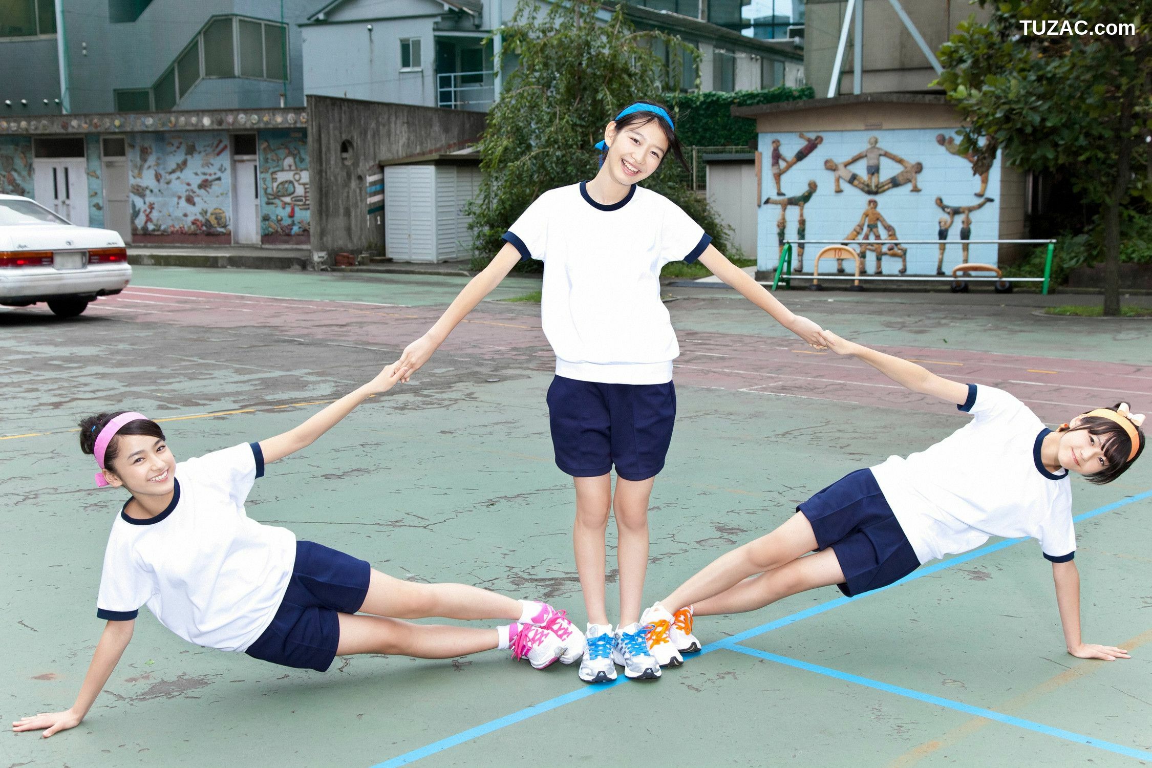 YS Web_おはガールちゅ!ちゅ!ちゅ!《あお☆もも☆おれんじ☆運動会》写真集 Vol.529 [96P]