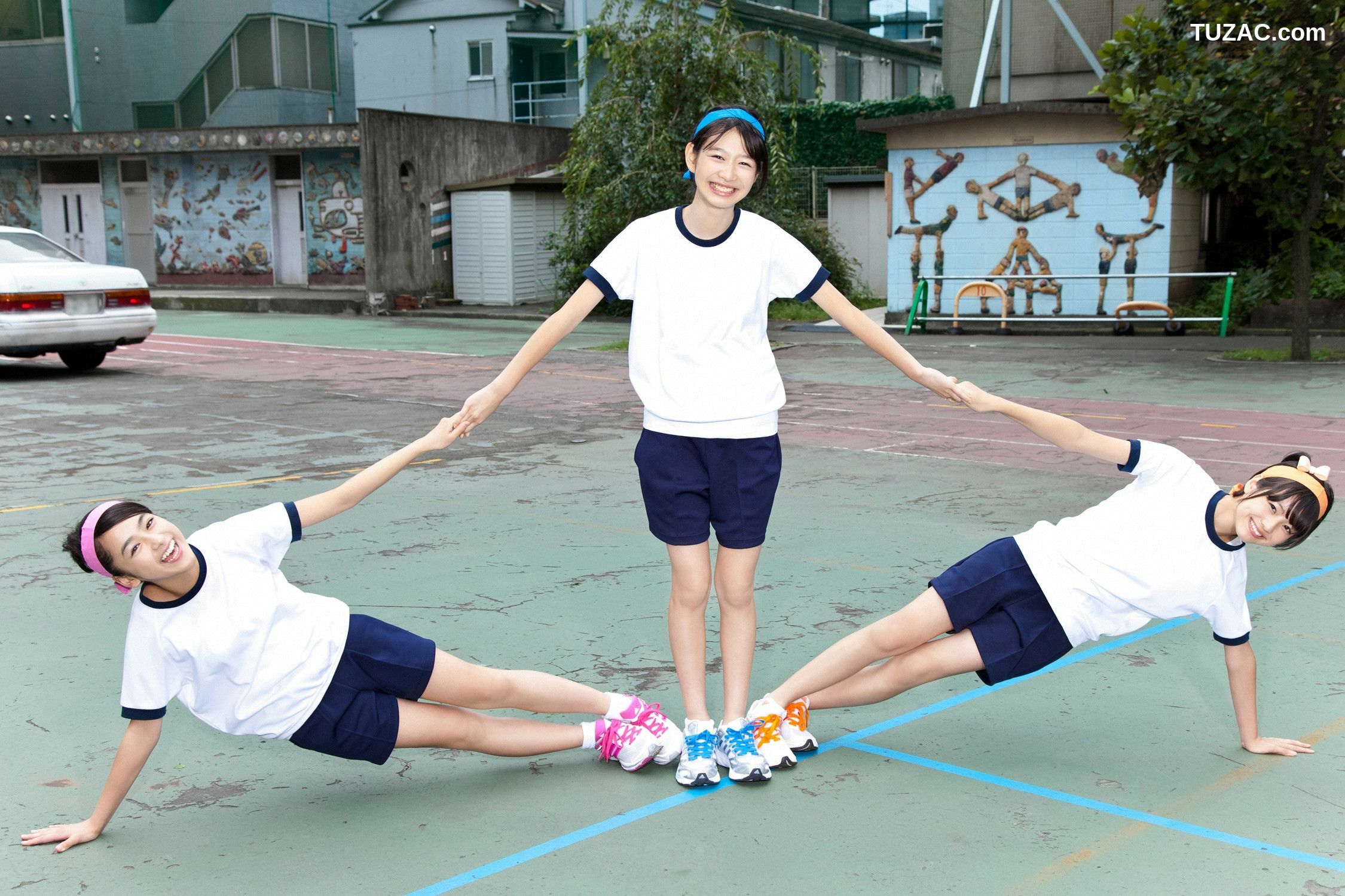 YS Web_おはガールちゅ!ちゅ!ちゅ!《あお☆もも☆おれんじ☆運動会》写真集 Vol.529 [96P]