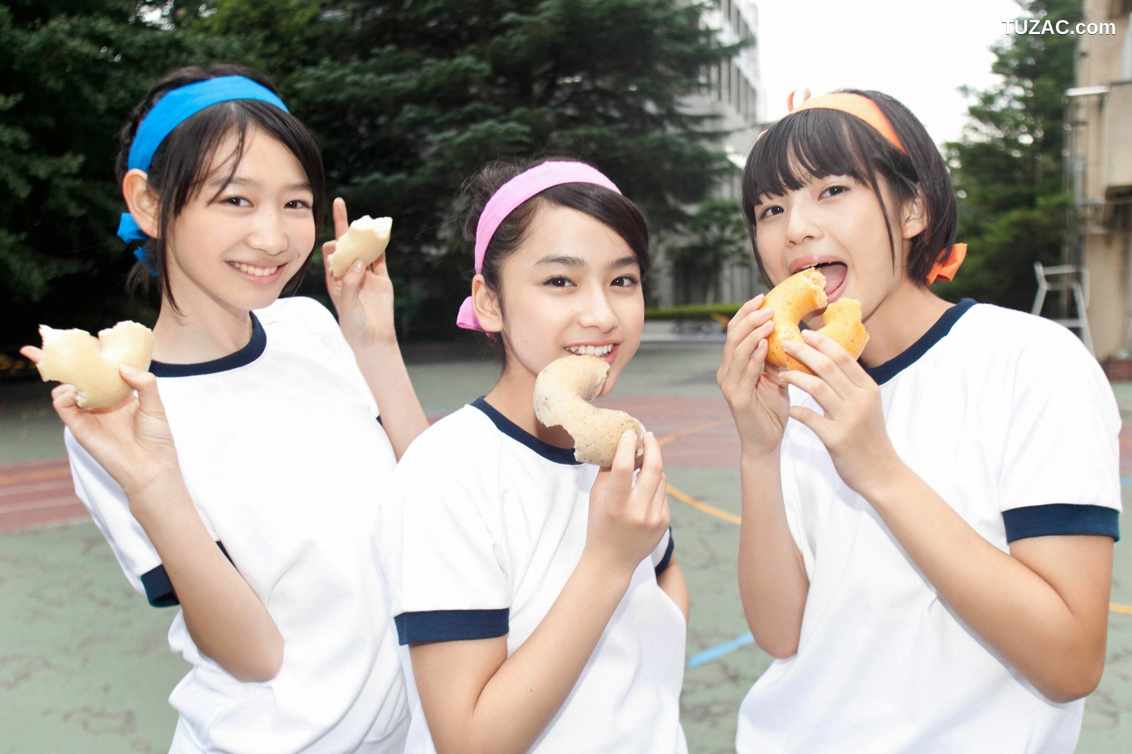 YS Web_おはガールちゅ!ちゅ!ちゅ!《あお☆もも☆おれんじ☆運動会》写真集 Vol.529 [96P]