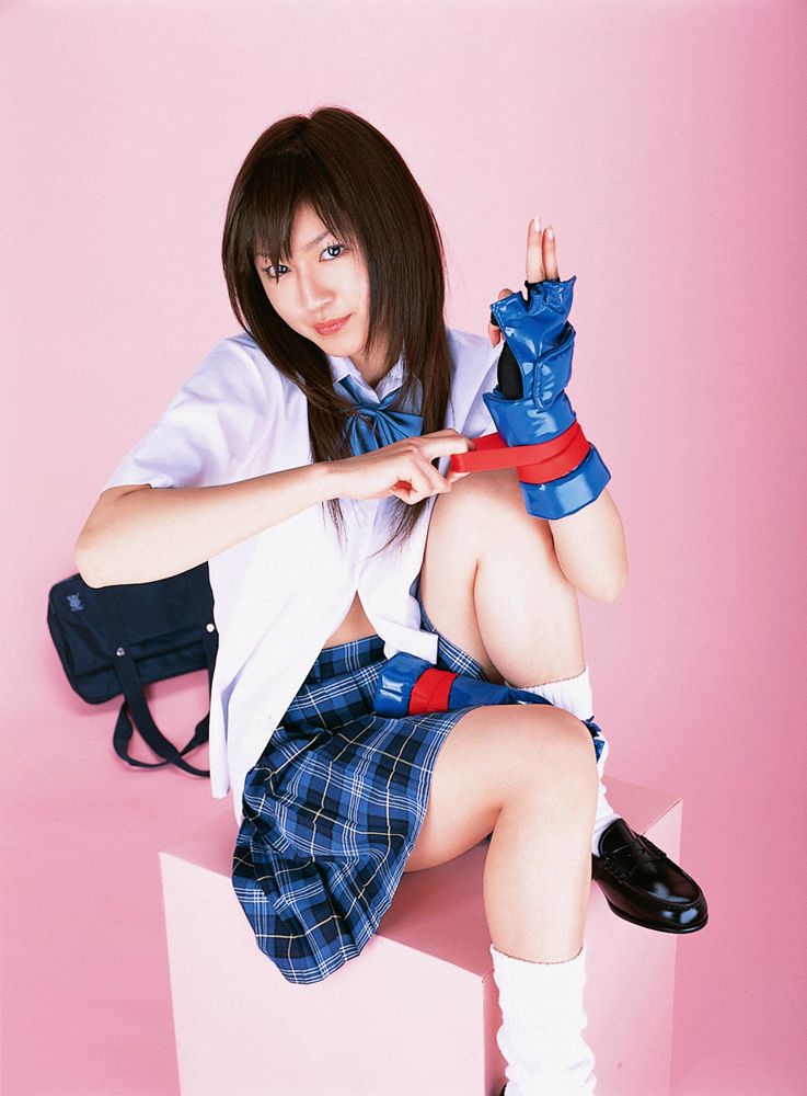 YS Web_松山麻美/松山まみ《戦え女子高生 たちあがれ男たち》写真集 Vol.154[57P]