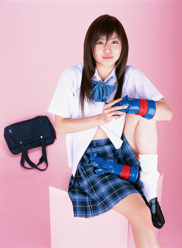 YS Web_松山麻美/松山まみ《戦え女子高生 たちあがれ男たち》写真集 Vol.154[57P]
