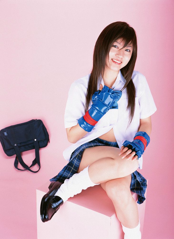 YS Web_松山麻美/松山まみ《戦え女子高生 たちあがれ男たち》写真集 Vol.154[57P]