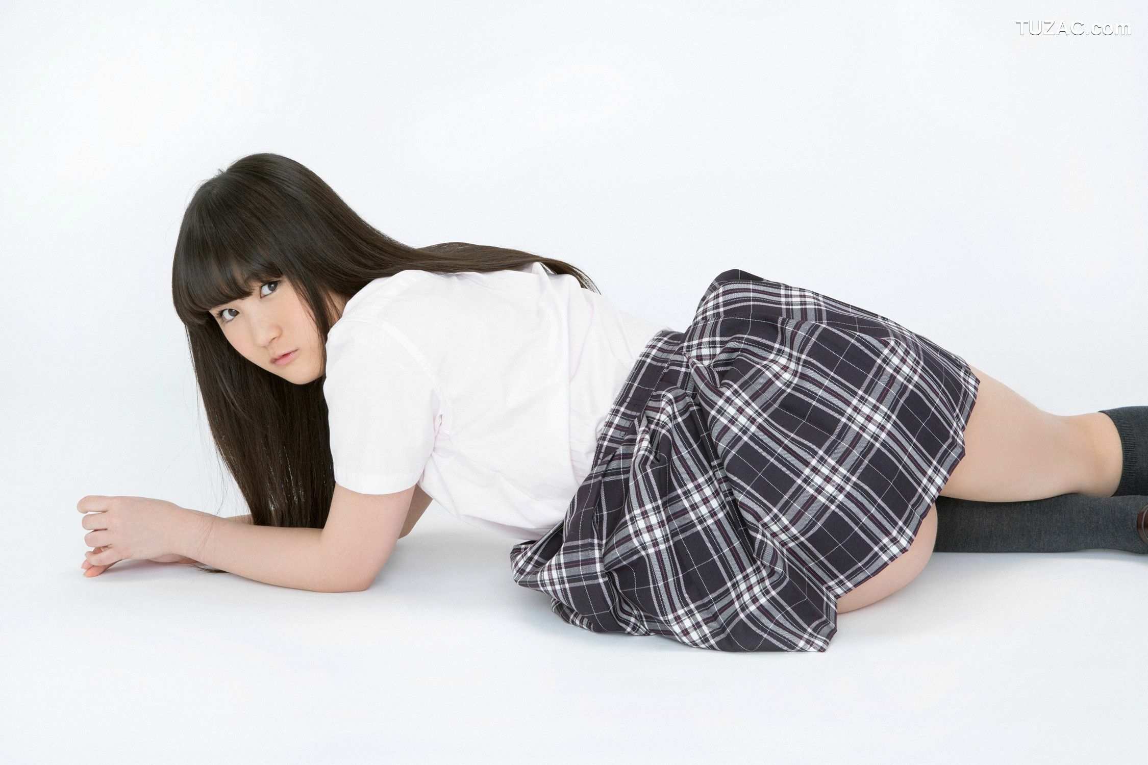 YS Web_片瀬美月《Gカップはにかみ美少女入学!!》写真集 Vol.665[49P]