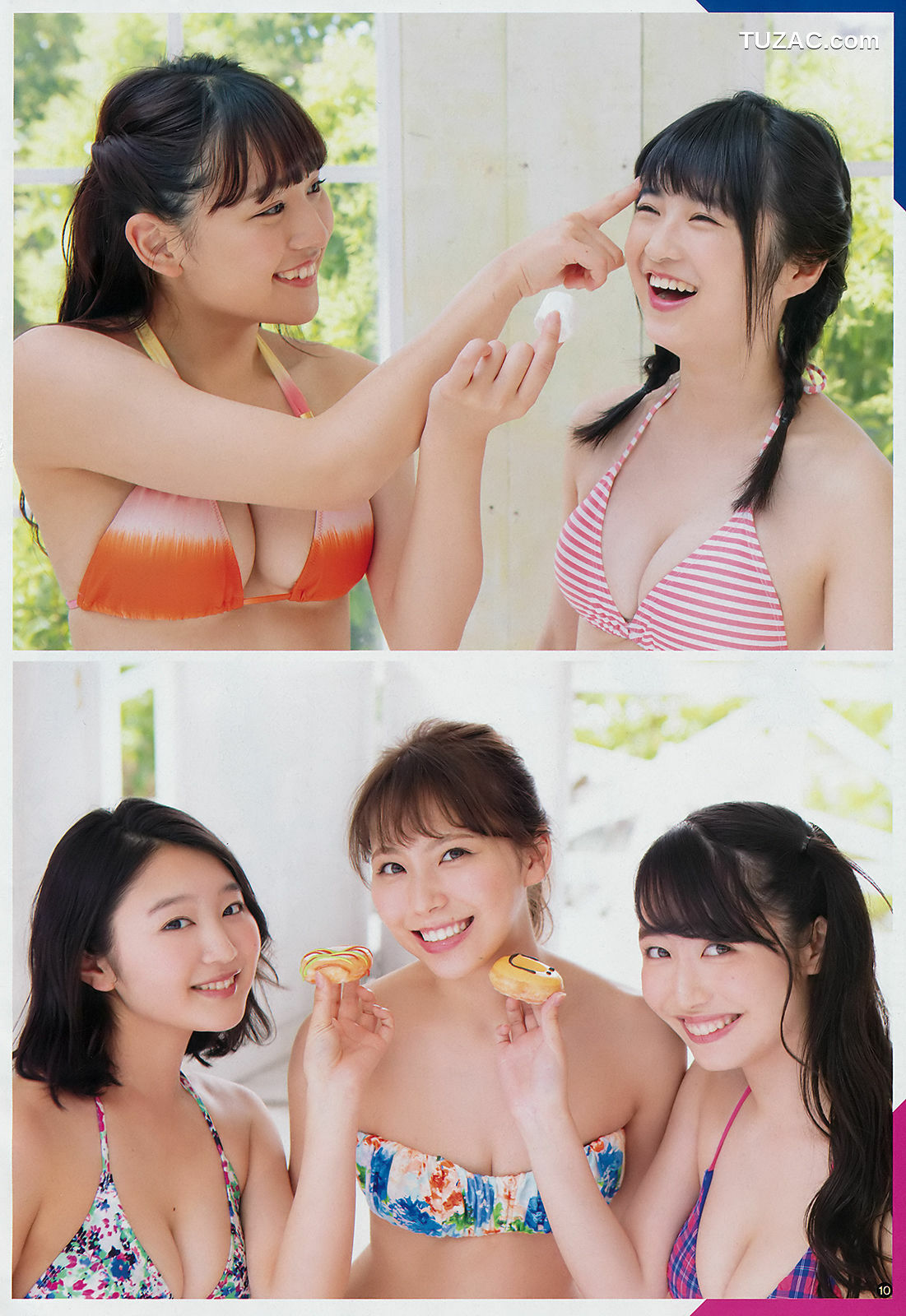 Young Champion杂志写真_ SUPER☆GiRLS 2018年No.16 写真杂志[32P]