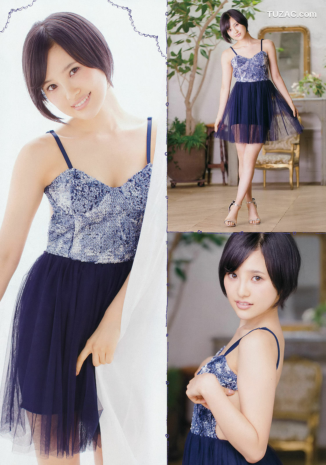 Young Champion杂志写真_ 兒玉遥 片岡沙耶 2015年No.17 写真杂志[18P]