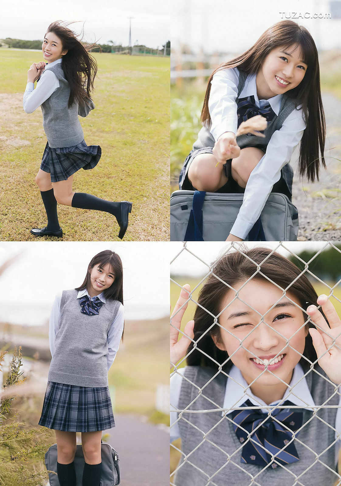 Young Champion杂志写真_ 牧野真莉愛 伊藤寧々 2018年No.01 写真杂志[24P]