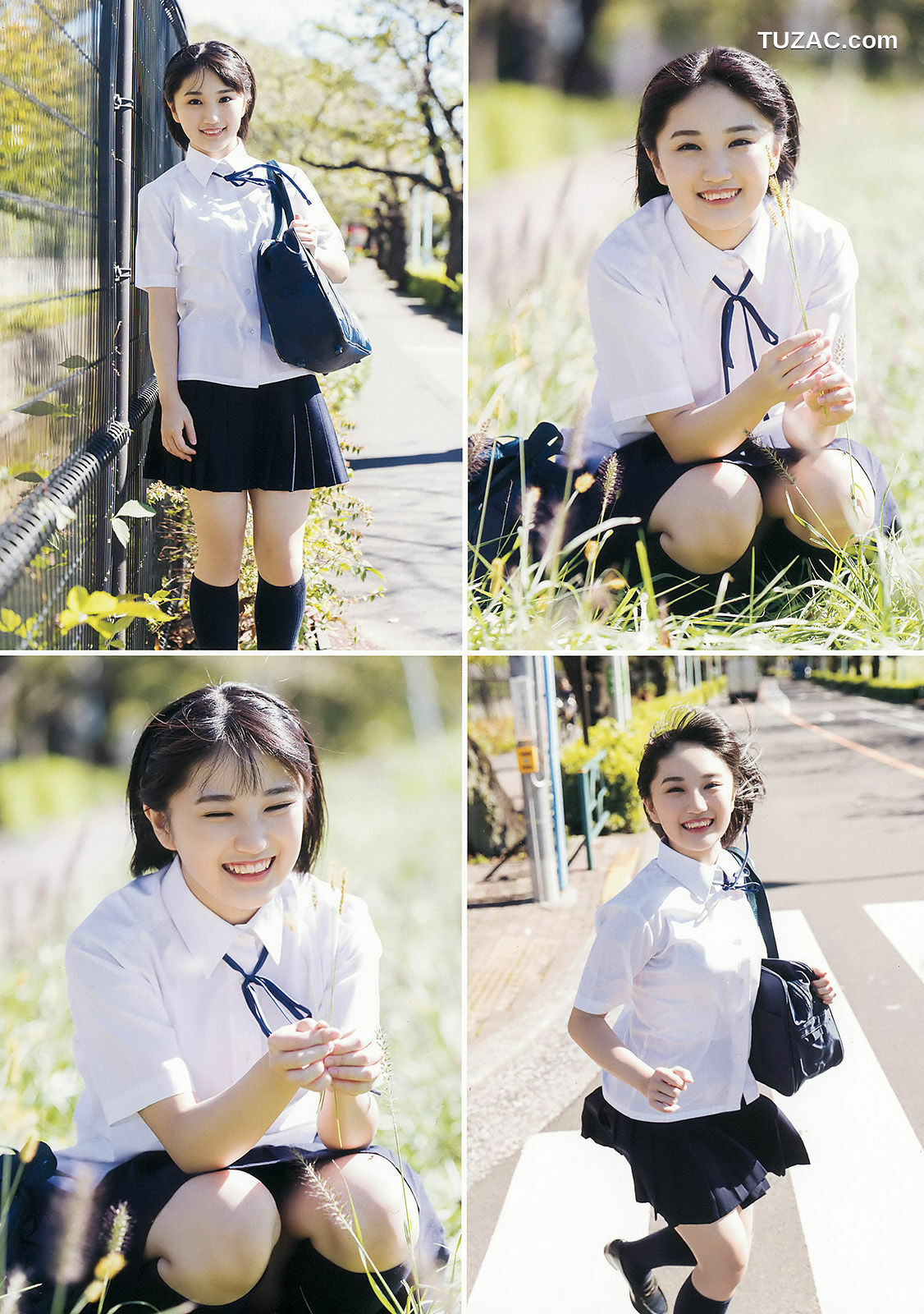 Young Champion杂志写真_ 船木結 岡田サリオ 2017年No.24 写真杂志[26P]