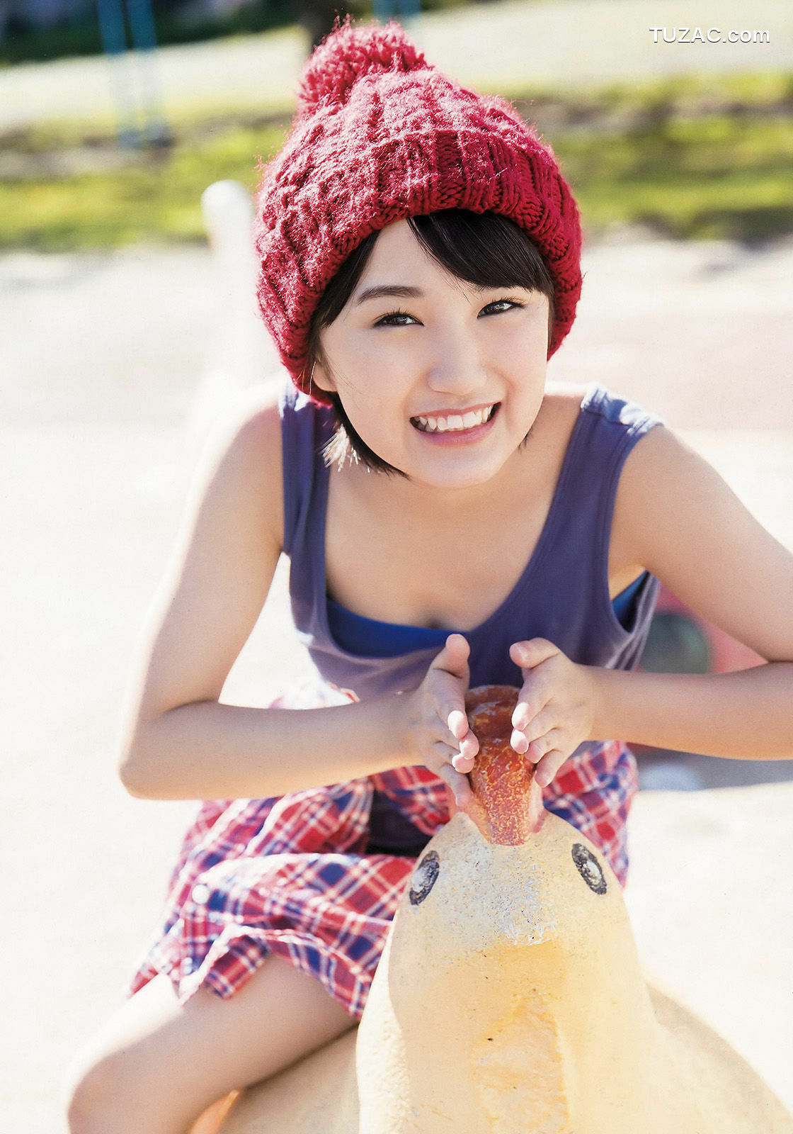 Young Champion杂志写真_ 船木結 岡田サリオ 2017年No.24 写真杂志[26P]