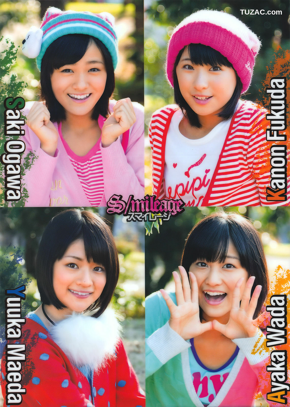 Young Gangan杂志写真_ S mileage スマイレージ 2011年No.04 写真杂志[19P]