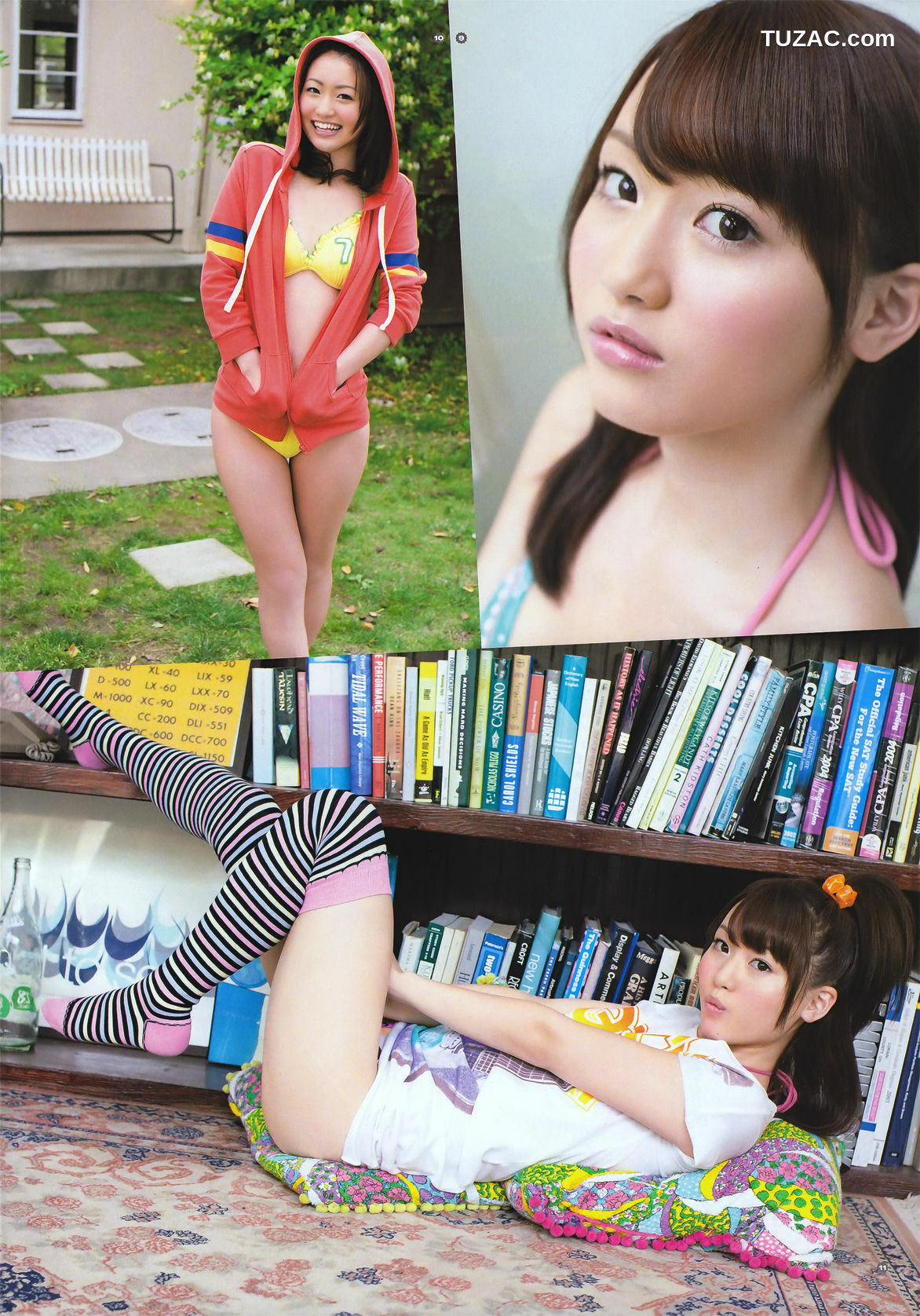 Young Gangan杂志写真_ SUPER☆GiRLS 桃瀬美咲 2011年No.14 写真杂志[21P]