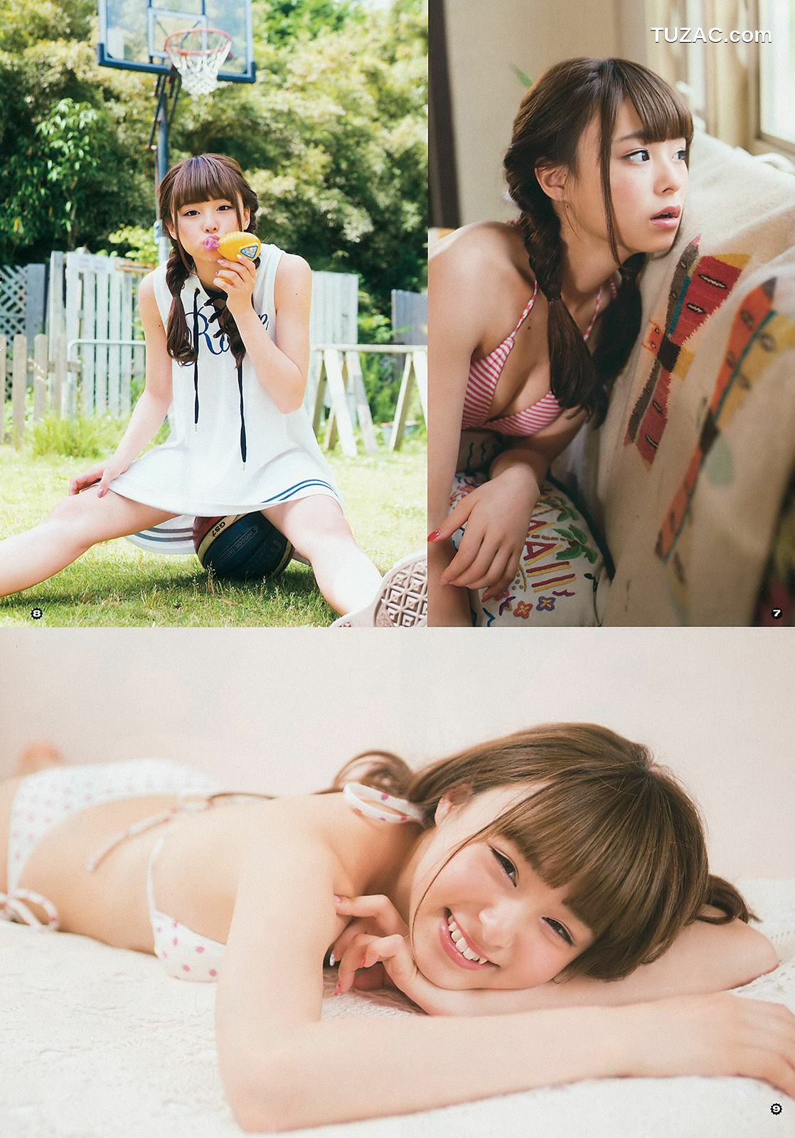Young Gangan杂志写真_ おのののか 佐藤麗奈 2015年No.15 写真杂志[16P]