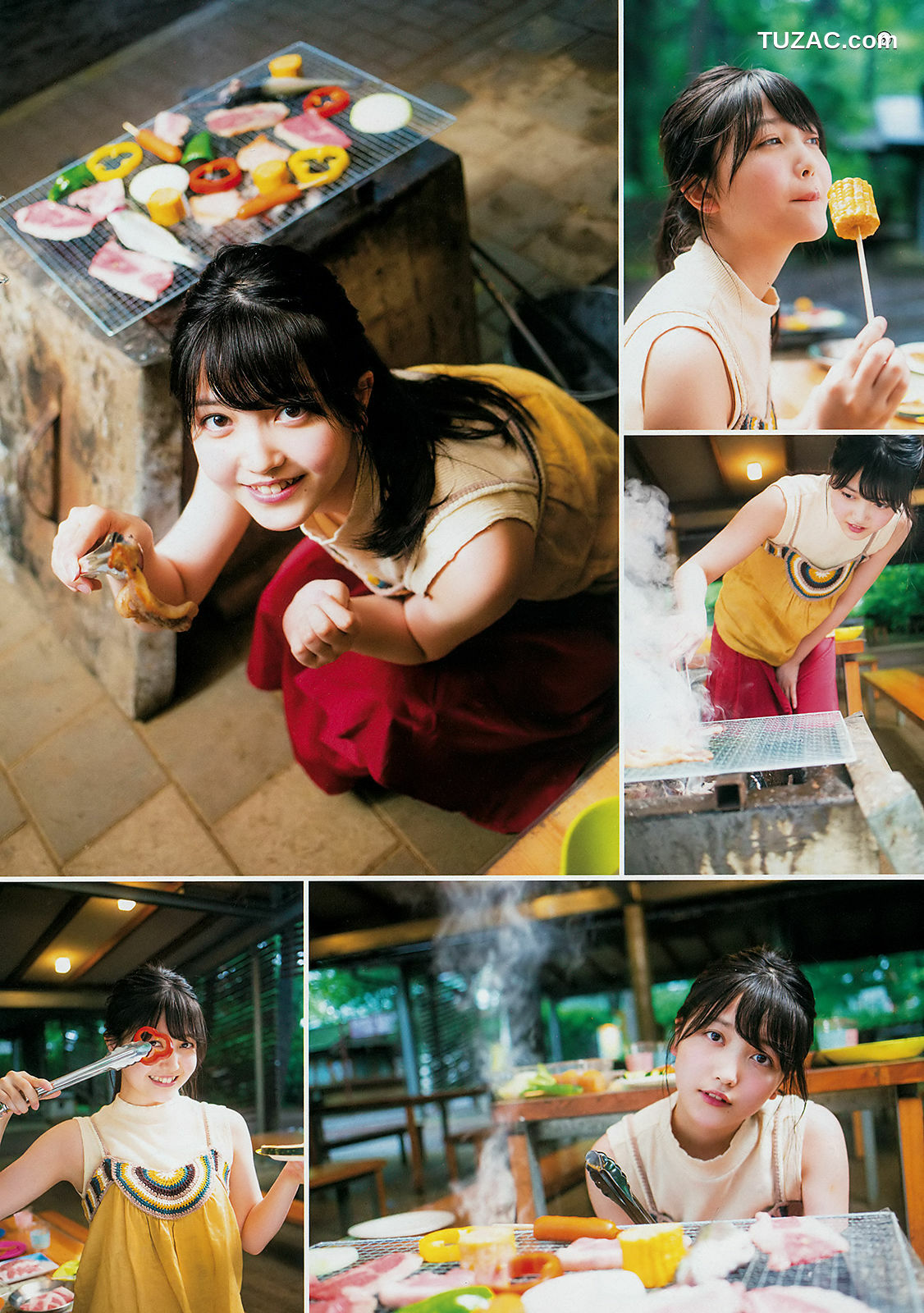 Young Gangan杂志写真_ 久保史緒里 岩本蓮加 2018年No.16 写真杂志[21P]