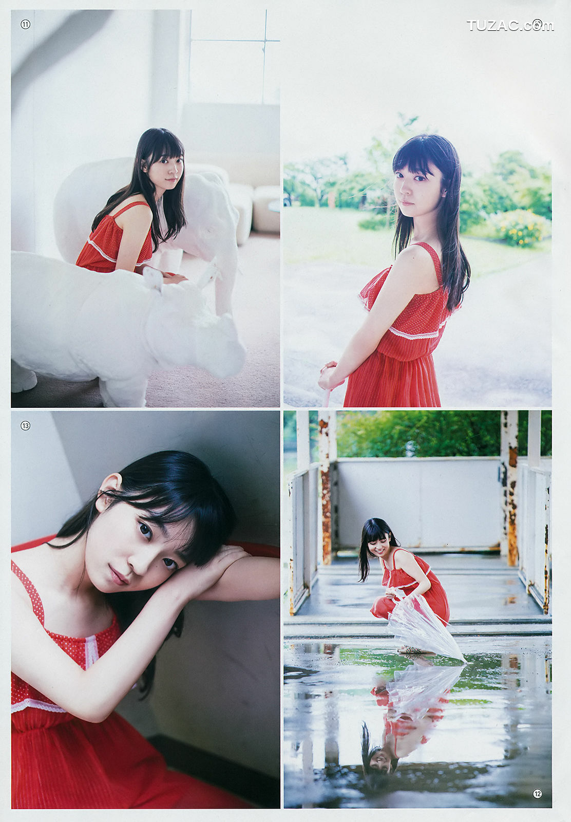 Young Gangan杂志写真_ 大園桃子 阪口珠美 2018年No.15 写真杂志[20P]