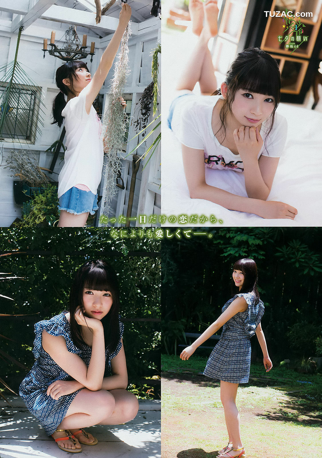Young Gangan杂志写真_ 守屋茜 小林由依 佐藤詩織 2017年No.14 写真杂志[19P]