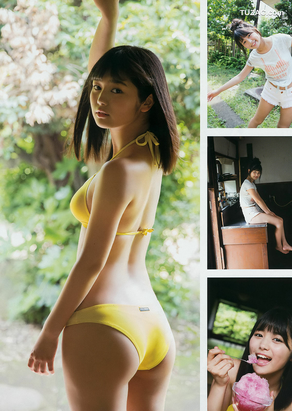 Young Gangan杂志写真_ 小畑優奈 2017年No.16 写真杂志[35P]