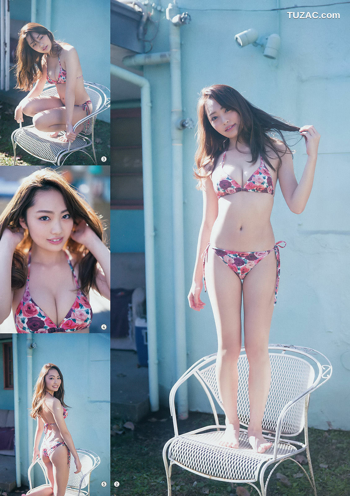 Young Gangan杂志写真_ 山岸理子 みうらうみ 2018年No.05 写真杂志[15P]