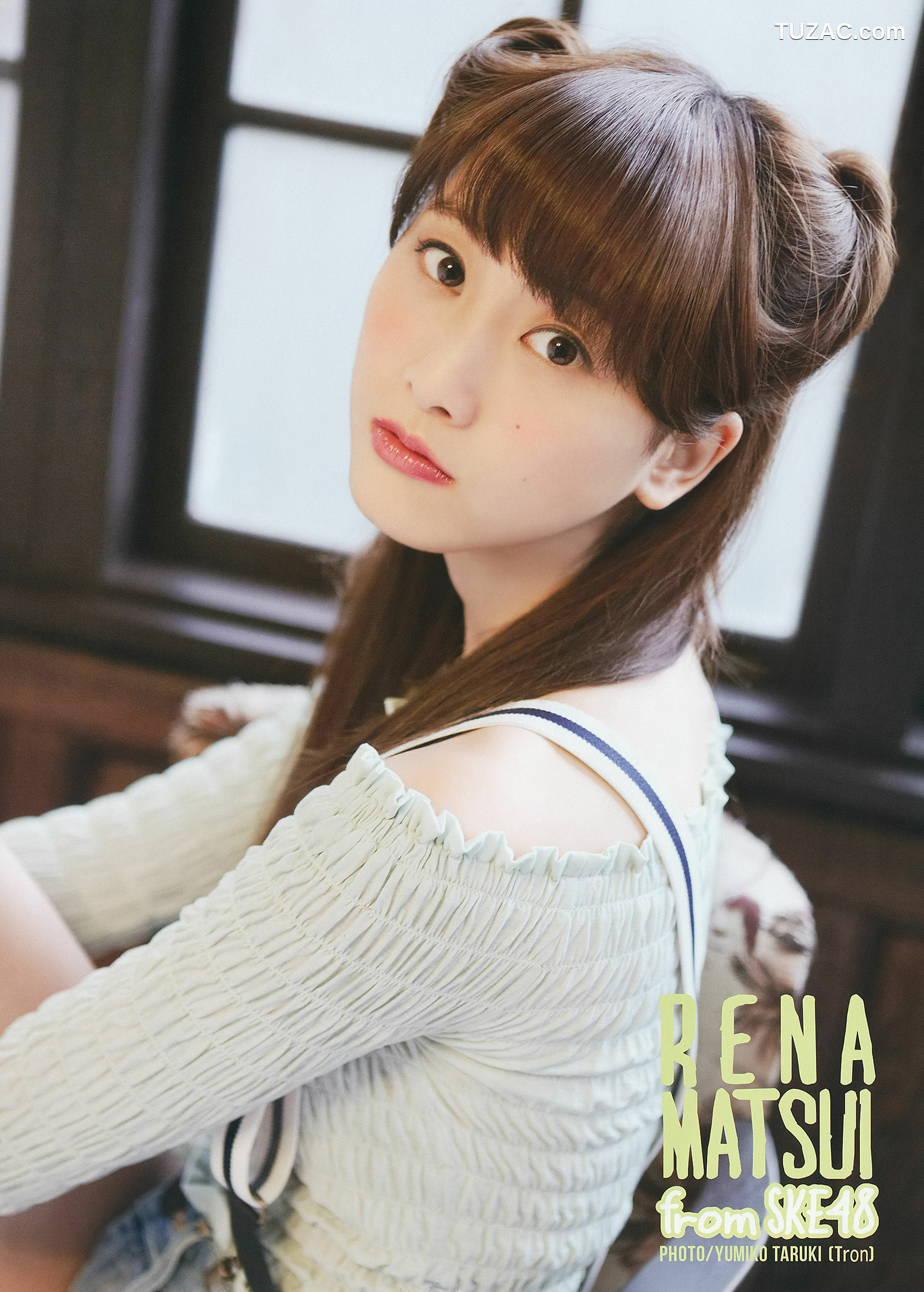 Young Gangan杂志写真_ 松井玲奈 内田真礼 2014年No.08 写真杂志[15P]