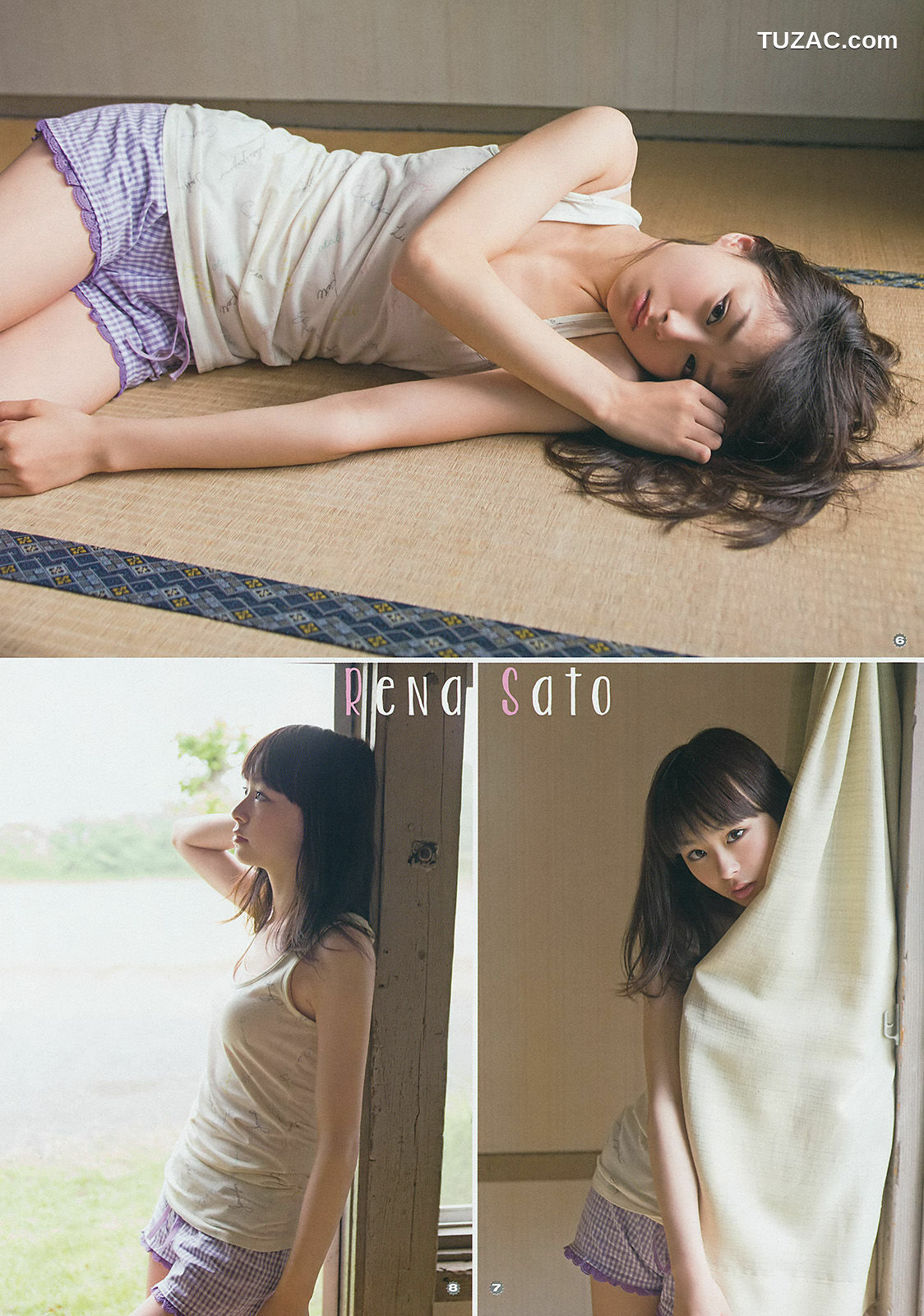Young Gangan杂志写真_ 柳ゆり菜 斎藤飛鳥 佐藤麗奈 清水あいり 2014年No.14 写真杂志[24P]