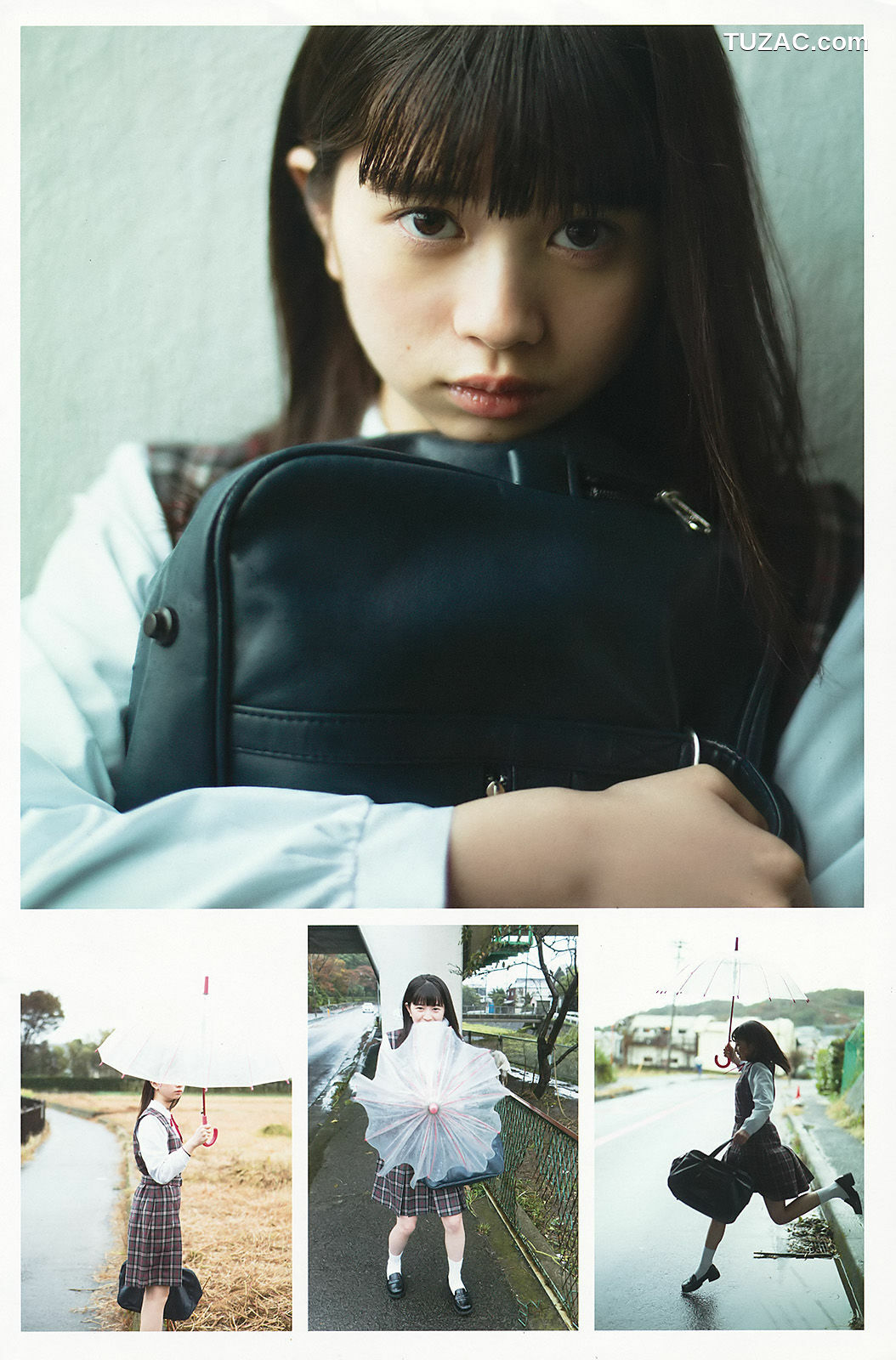 Young Gangan杂志写真_ 桜田ひより 小畑優奈 篠崎こころ 2017年No.24 写真杂志[35P]