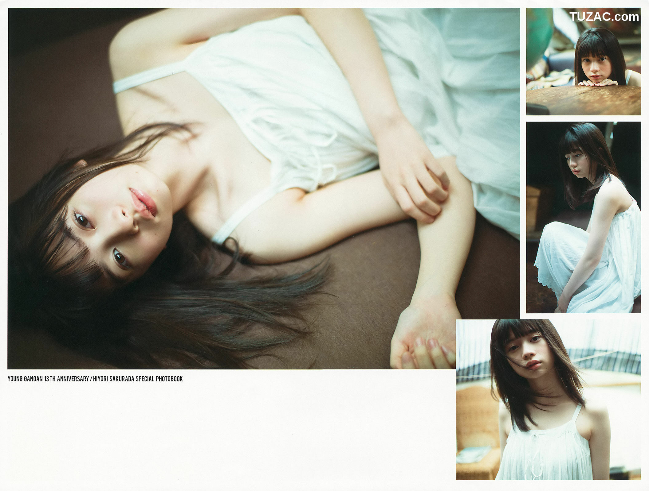 Young Gangan杂志写真_ 桜田ひより 小畑優奈 篠崎こころ 2017年No.24 写真杂志[35P]