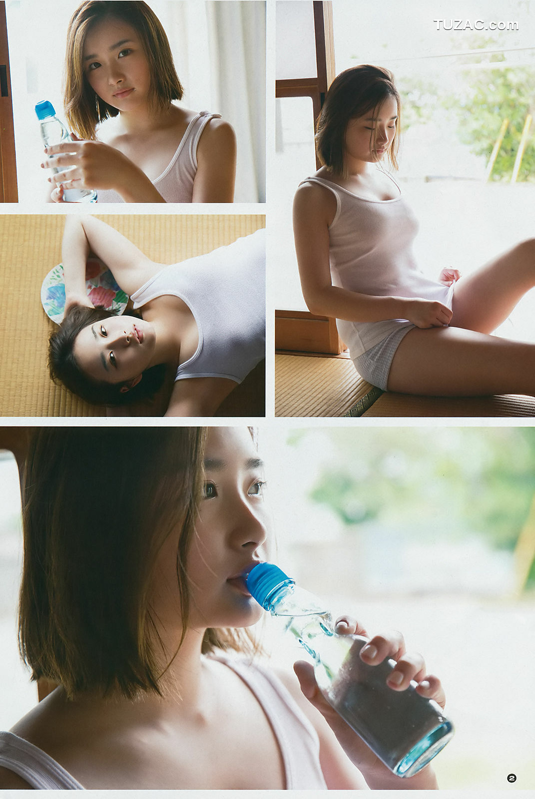 Young Gangan杂志写真_ 浅川梨奈 安倍乙 長尾しおり 2018年No.14 写真杂志[24P]