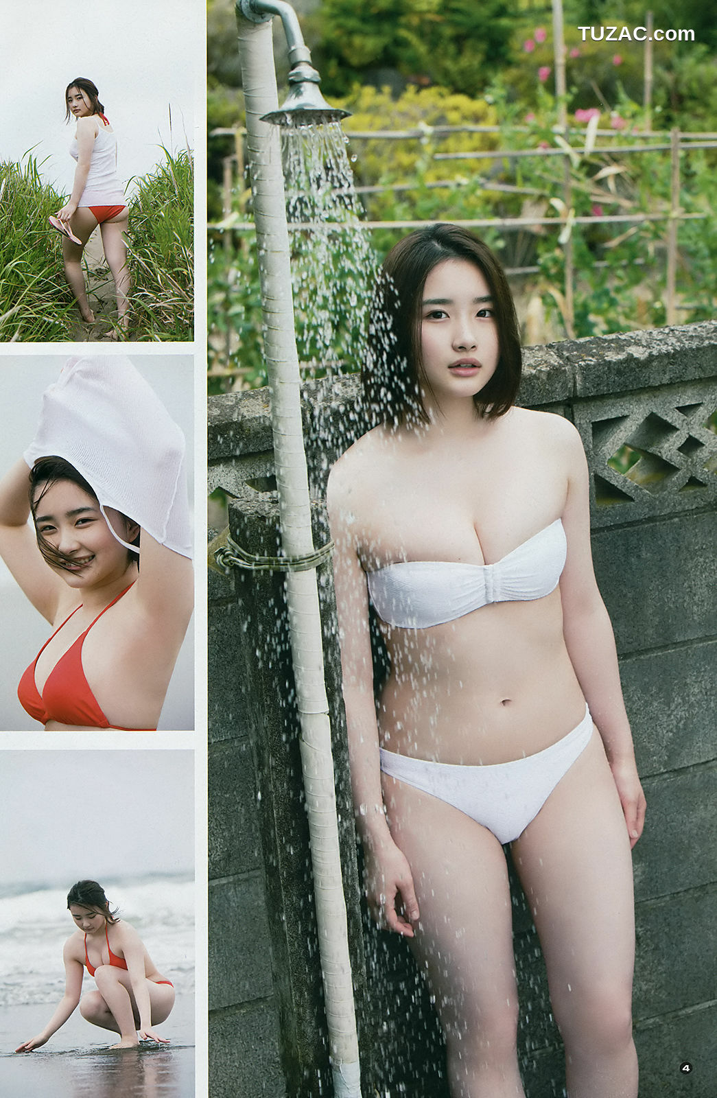 Young Gangan杂志写真_ 浅川梨奈 安倍乙 長尾しおり 2018年No.14 写真杂志[24P]