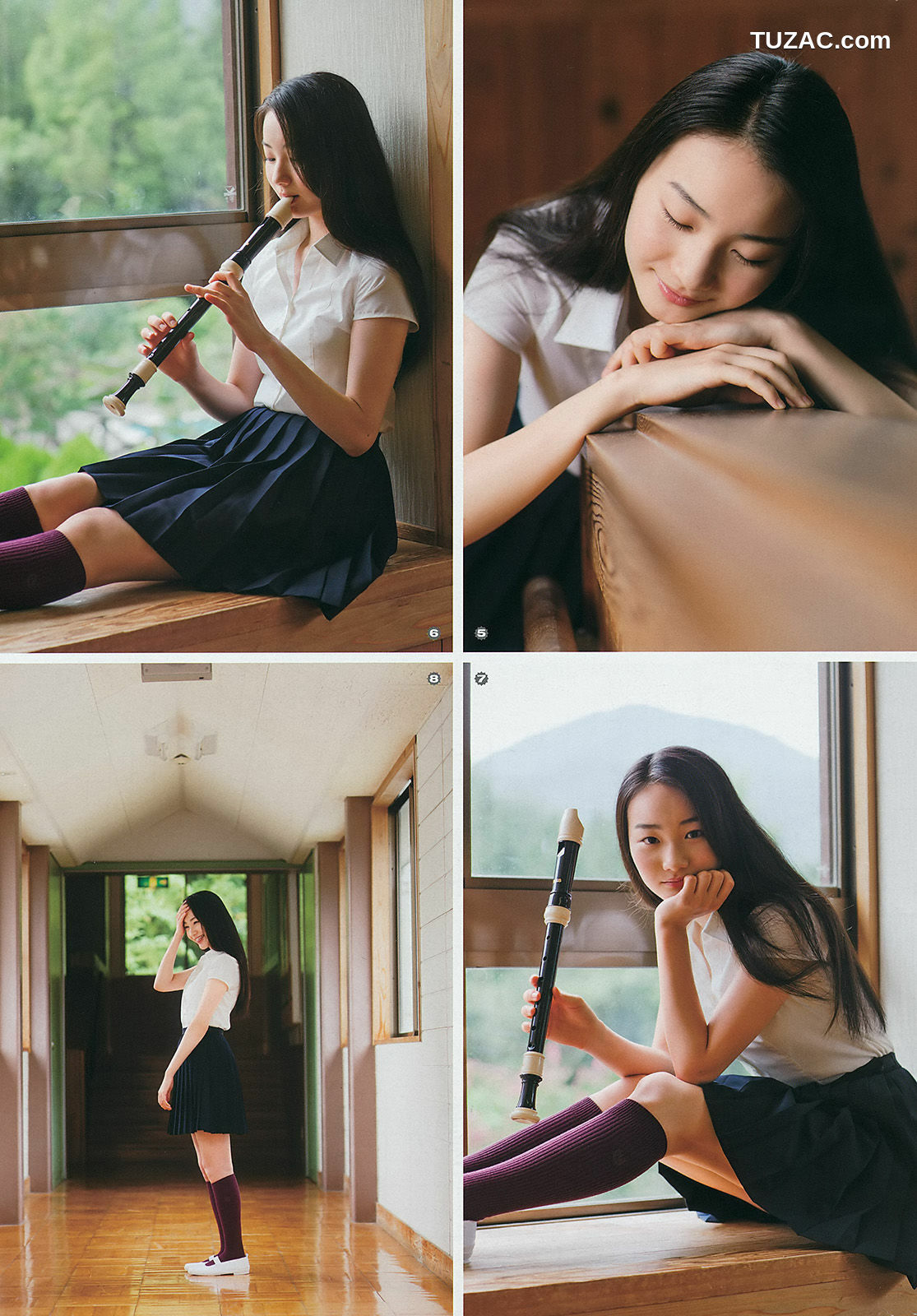 Young Gangan杂志写真_ 譜久村聖 外崎梨香 秋月成美 2014年No.20 写真杂志[25P]