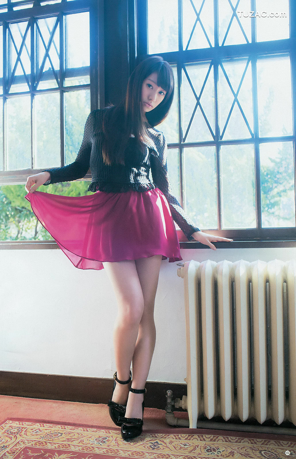 Young Gangan杂志写真_ 譜久村聖 桜井玲香 2014年No.04 写真杂志[19P]