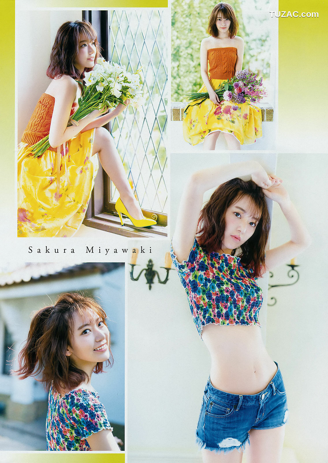 Young Magazine杂志写真_ 宮脇咲良 Sakura Miyawaki 2018年No.28 写真杂志[11P]